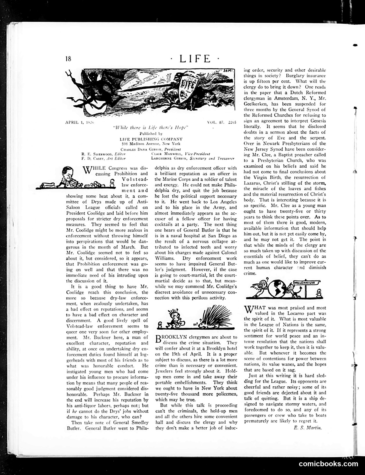 Life — April 1, 1926 — page 22 of 46