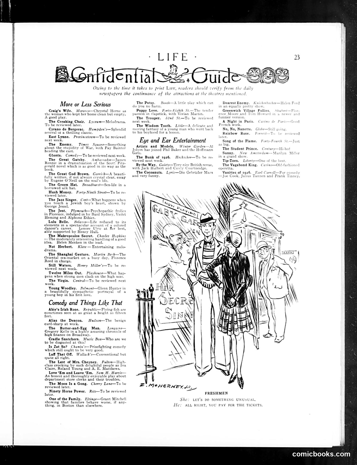 Life — April 1, 1926 — page 27 of 46