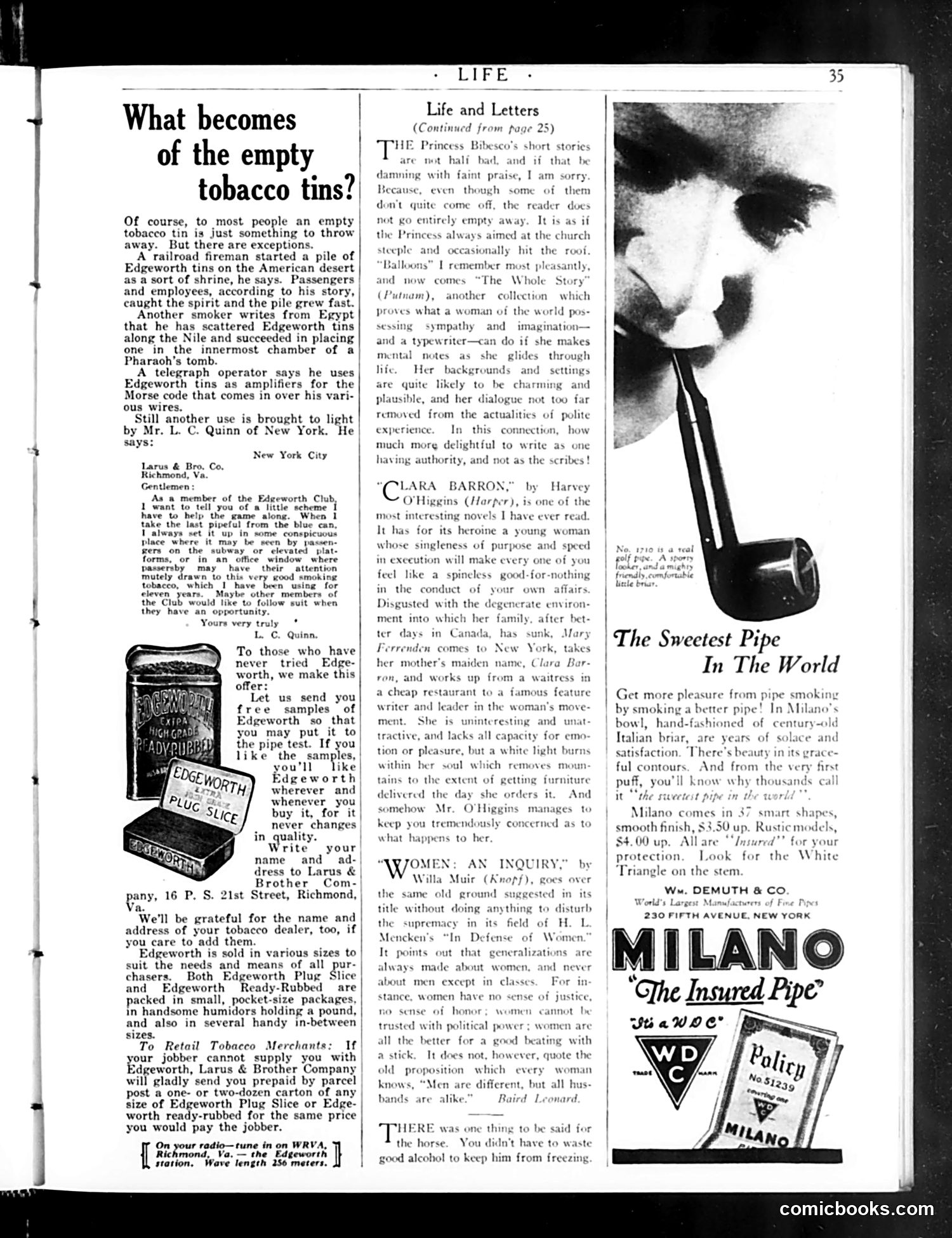 Life — April 1, 1926 — page 39 of 46