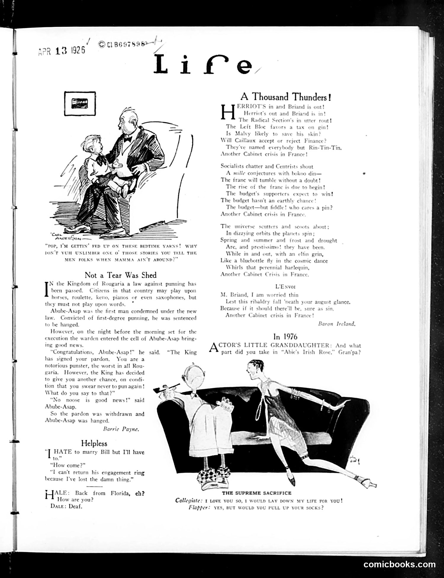 Life — April 15, 1926 — page 7 of 44