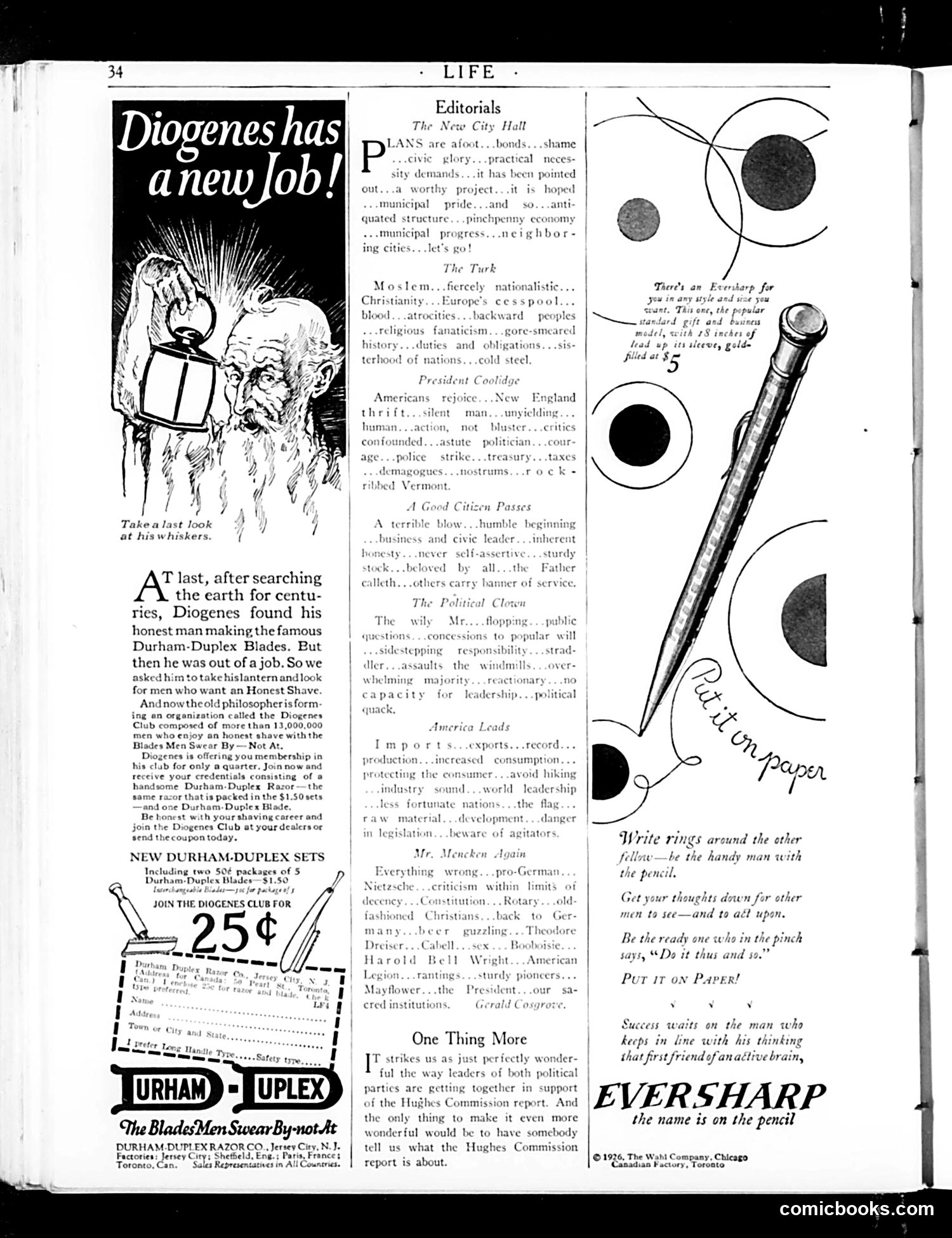 Life — April 15, 1926 — page 36 of 44