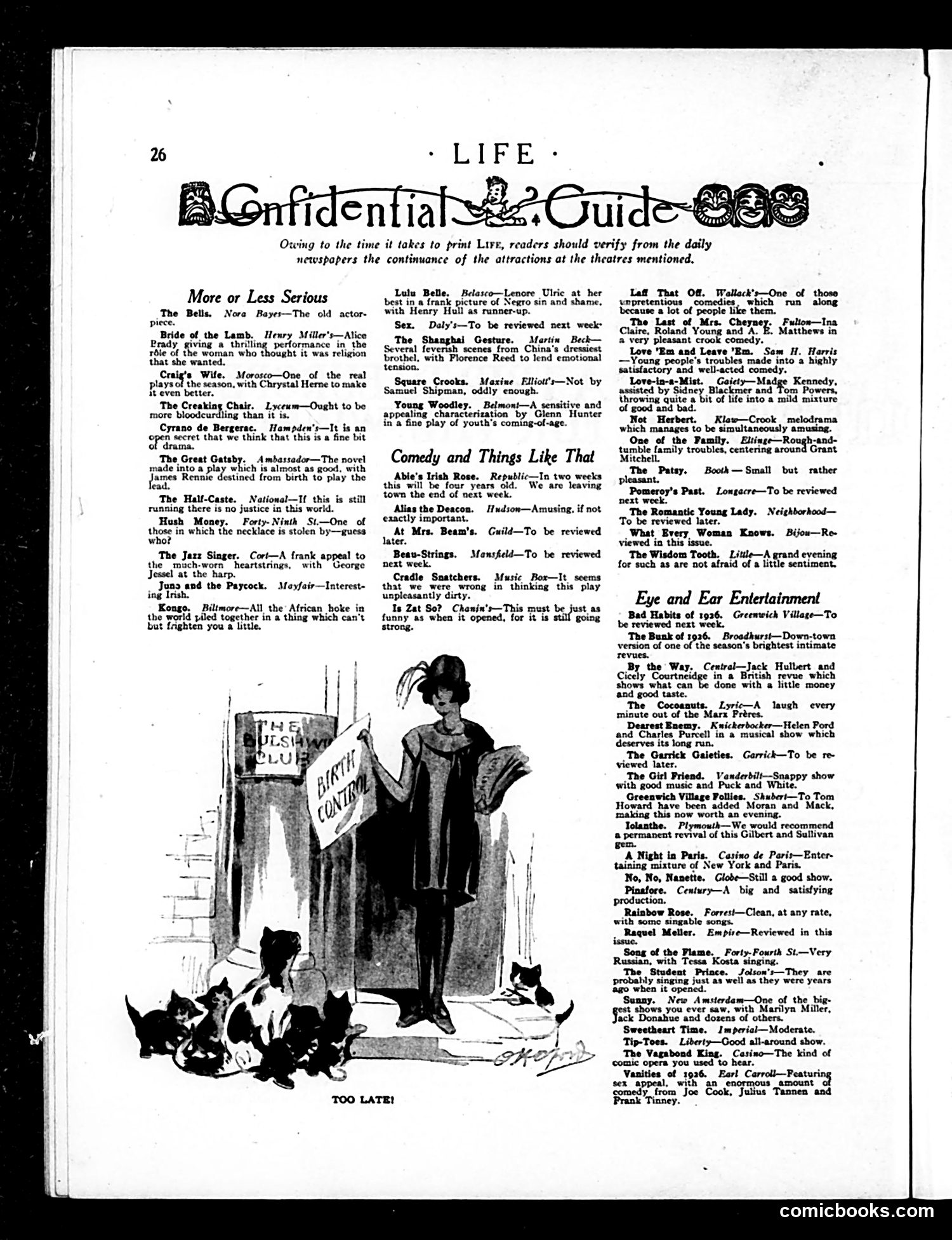 Life — May 6, 1926 — page 28 of 52