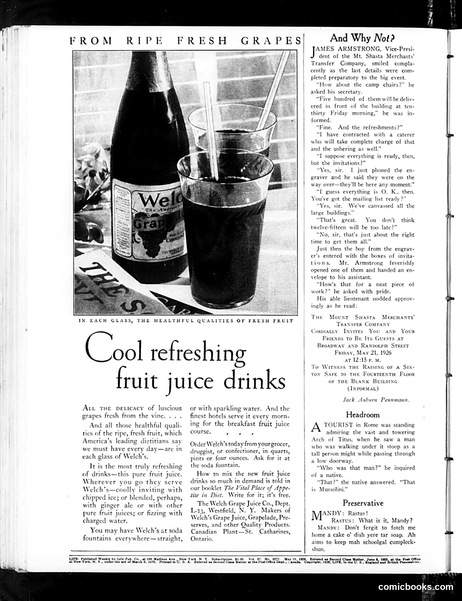 Life — May 13, 1926 — page 4 of 52