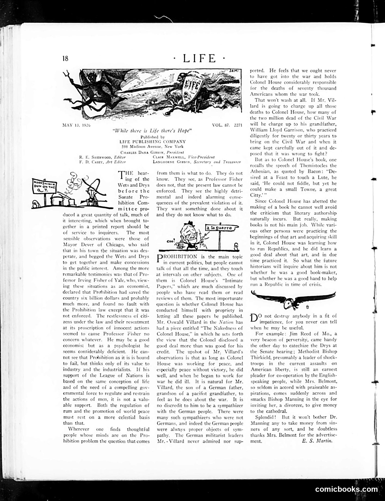 Life — May 13, 1926 — page 20 of 52