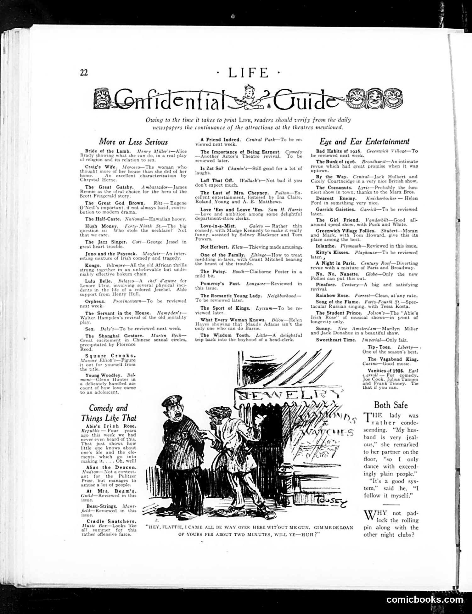 Life — May 13, 1926 — page 24 of 52