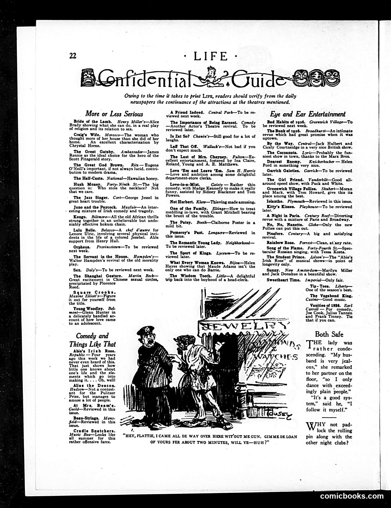 Life — May 13, 1926 — page 28 of 52