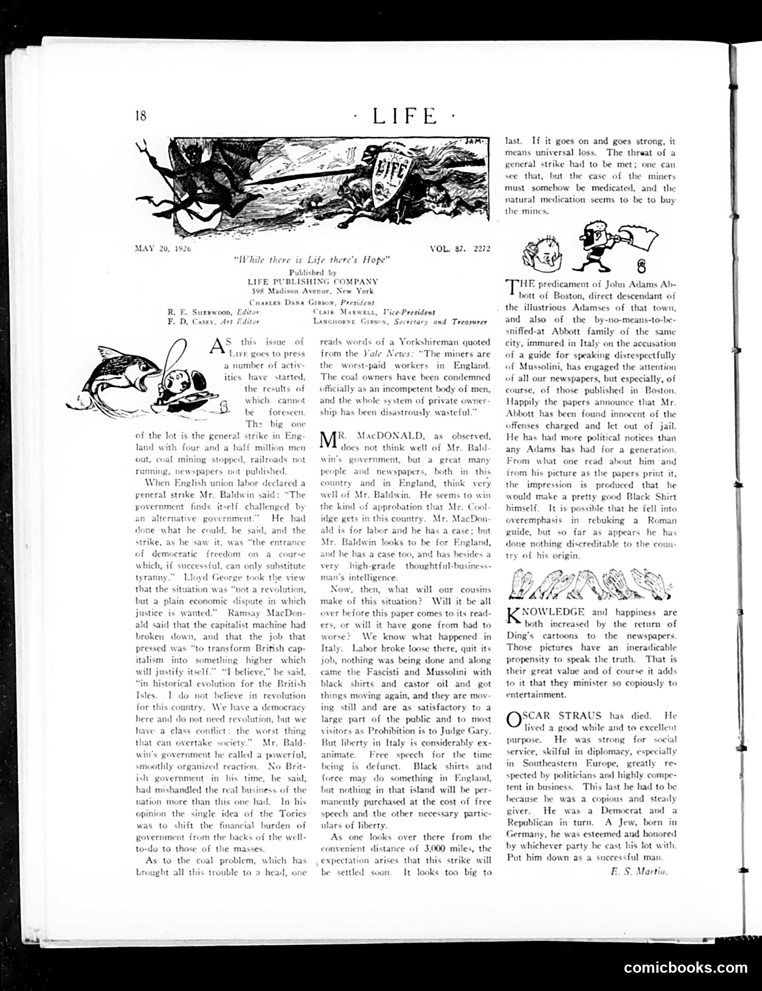 Life — May 20, 1926 — page 20 of 44