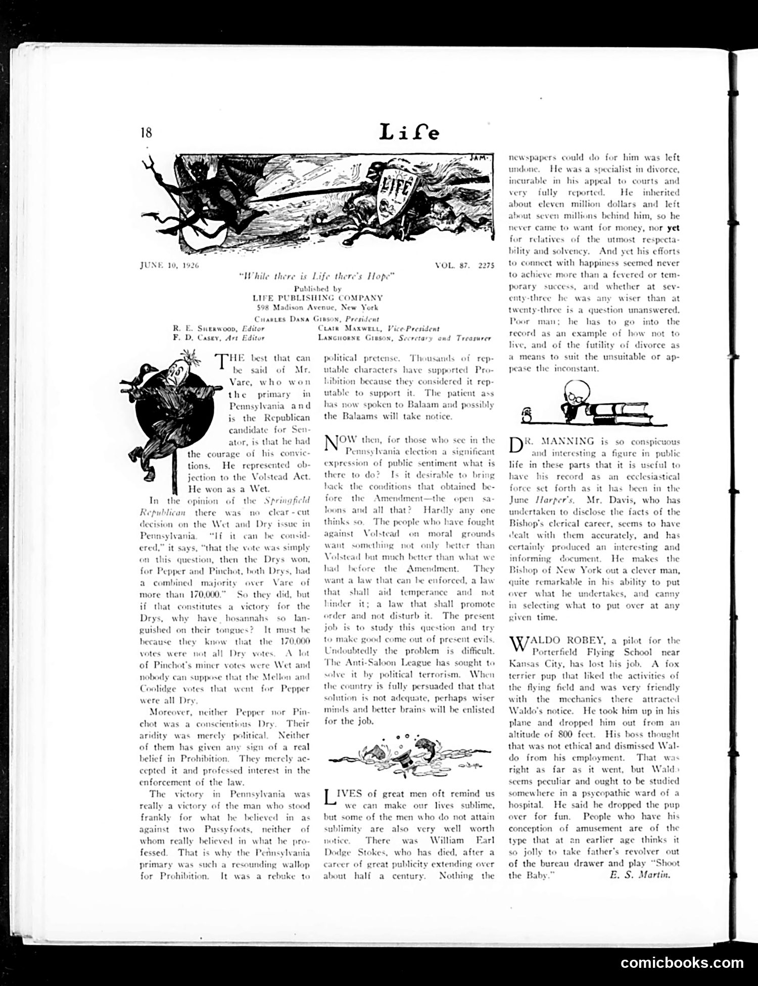 Life — June 10, 1926 — page 20 of 44