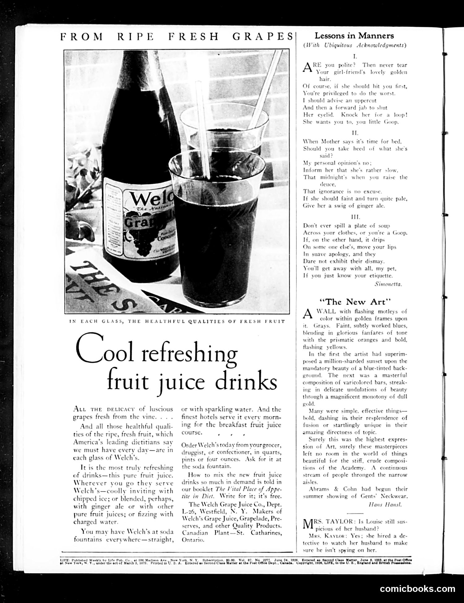 Life — June 24, 1926 — page 4 of 41