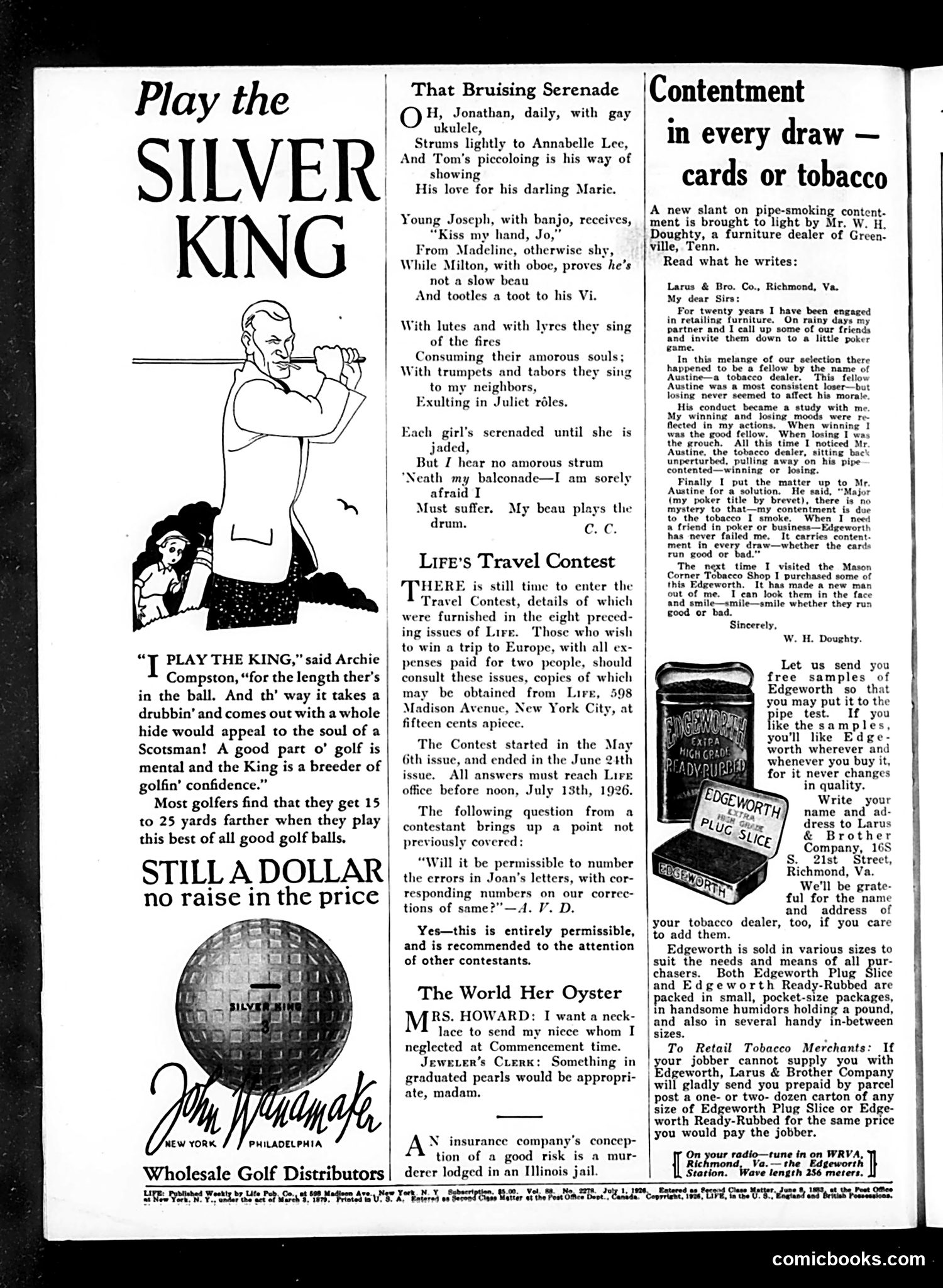 Life — July 1, 1926 — page 4 of 40