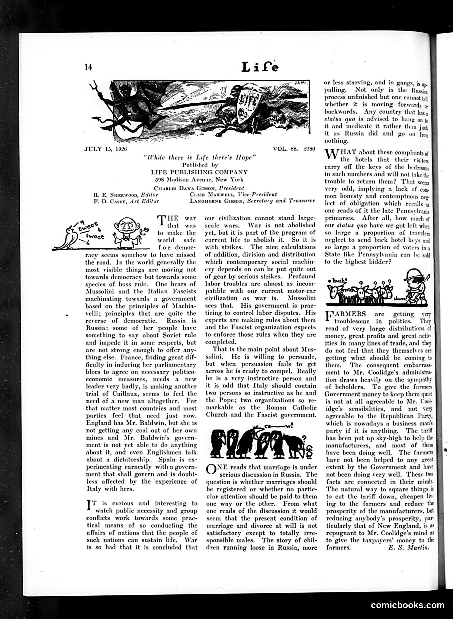Life — July 15, 1926 — page 16 of 37