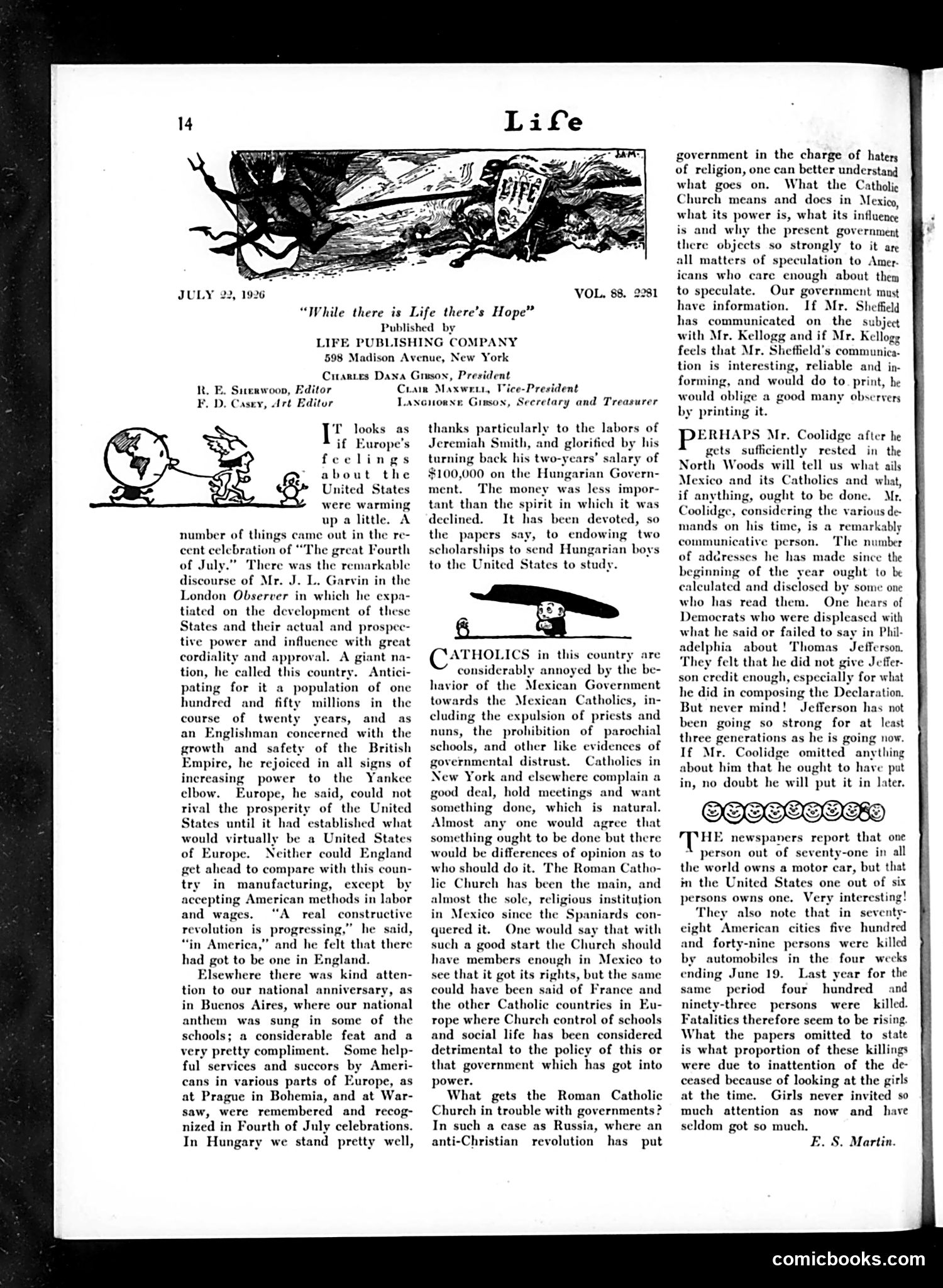 Life — July 22, 1926 — page 16 of 37