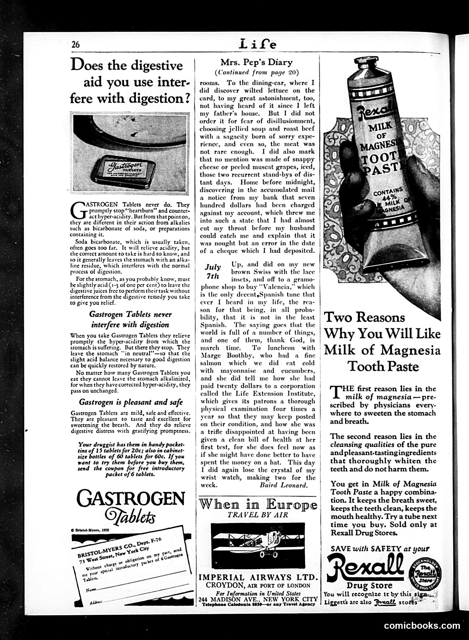 Life — July 29, 1926 — page 28 of 37