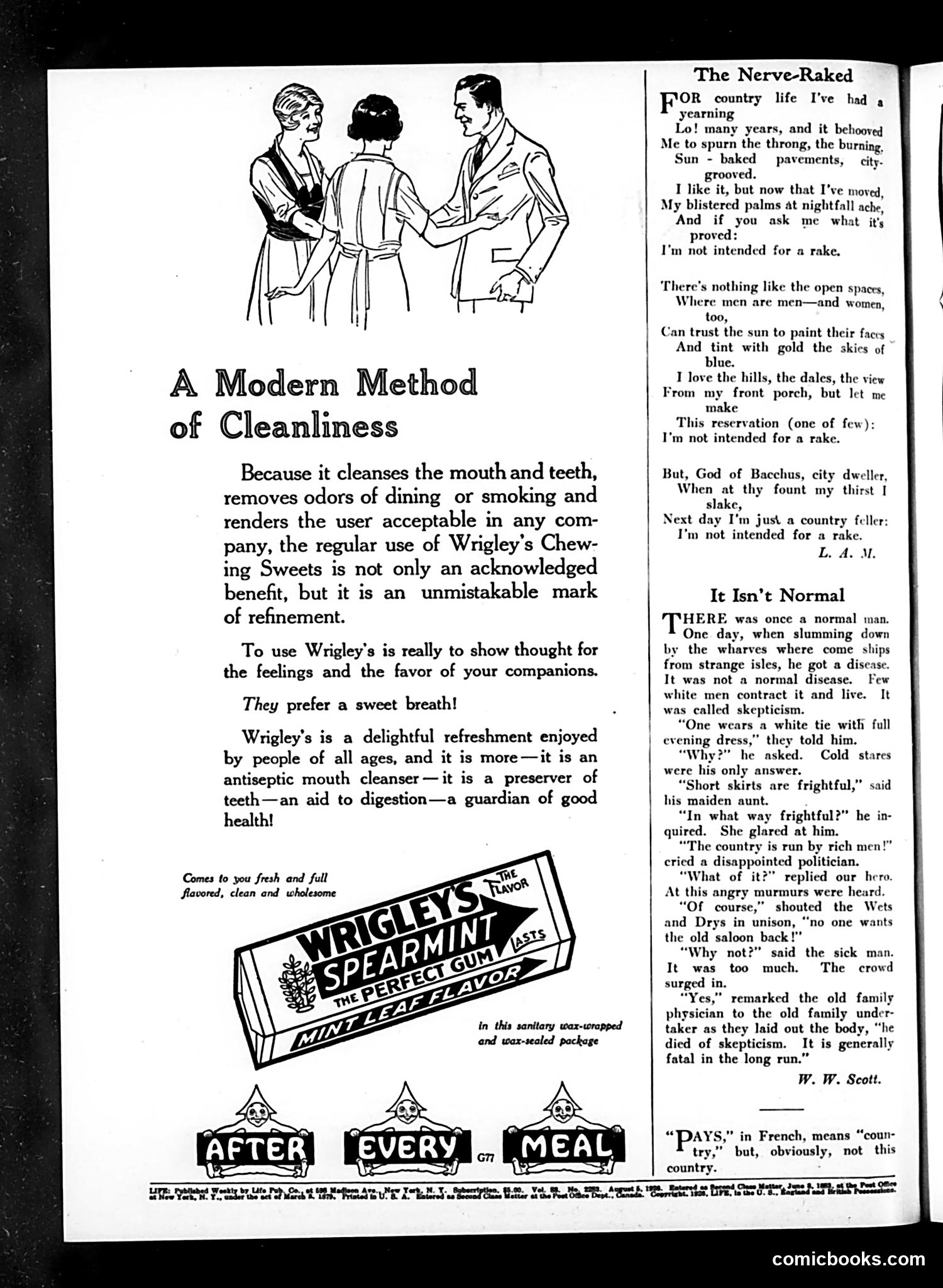 Life — August 5, 1926 — page 4 of 41
