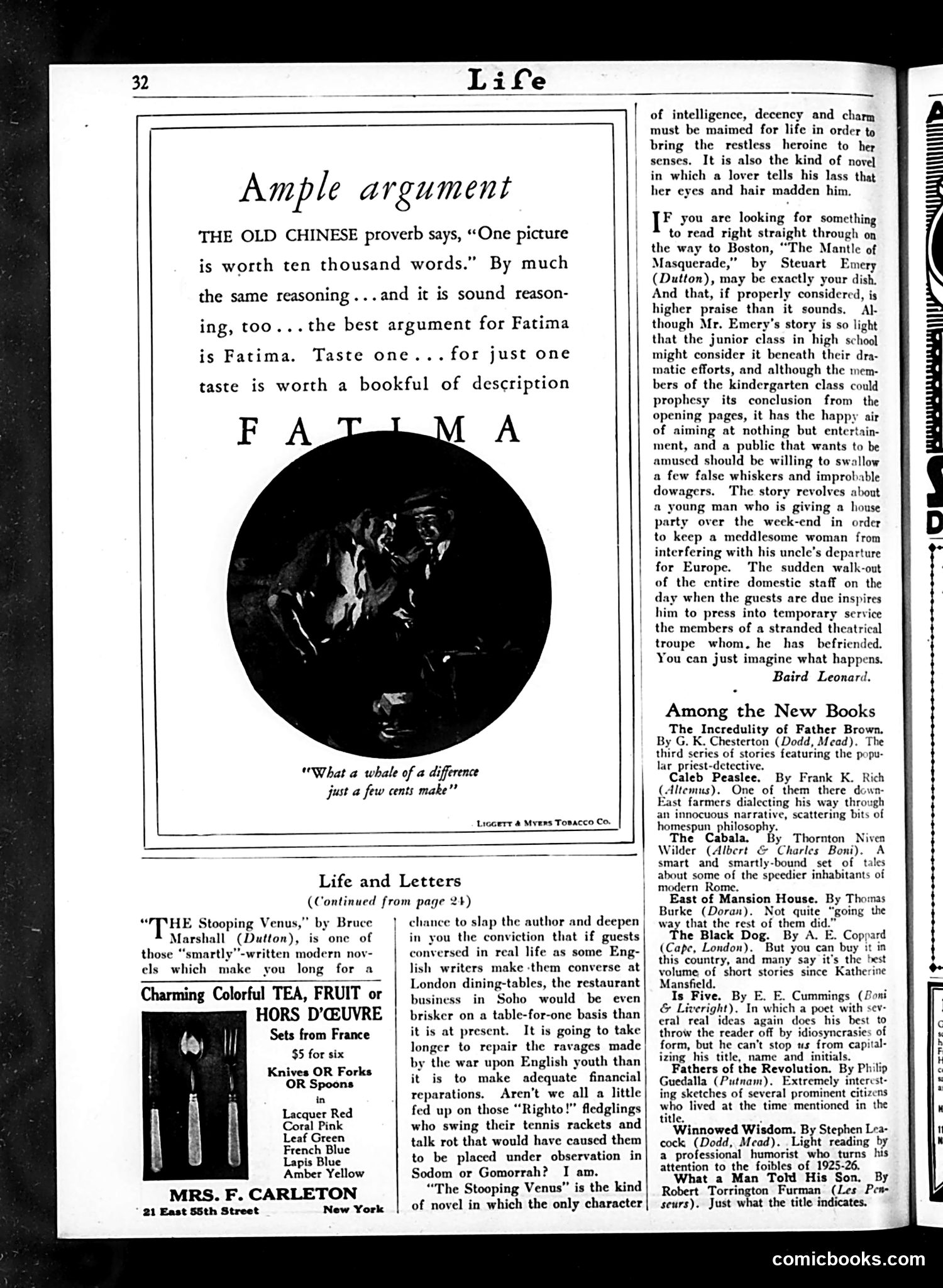Life — August 5, 1926 — page 34 of 41