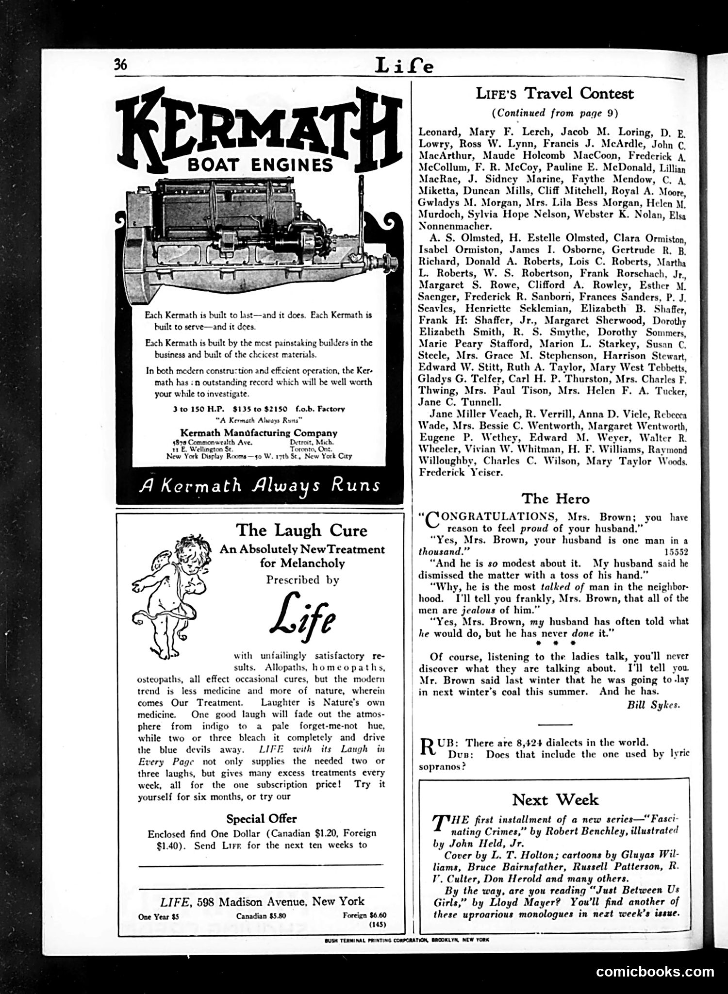 Life — August 5, 1926 — page 38 of 41