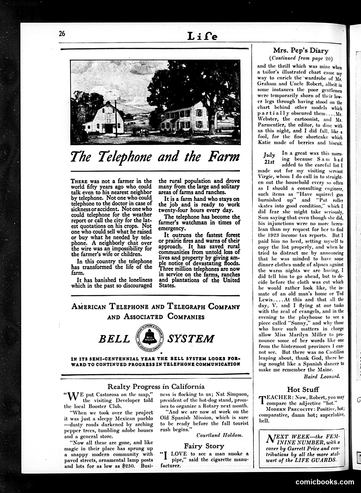 Life — August 12, 1926 — page 28 of 36