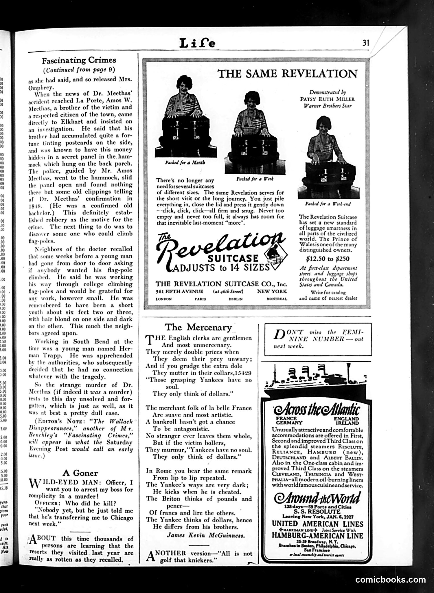 Life — August 12, 1926 — page 33 of 36