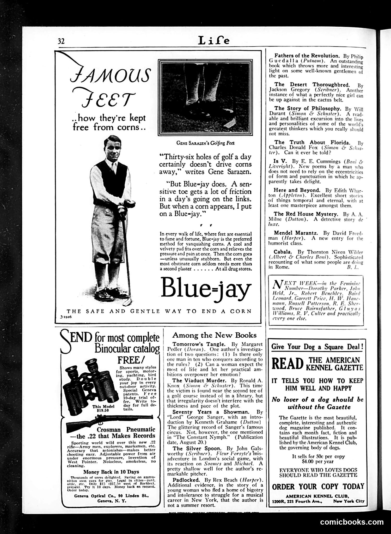 Life — August 12, 1926 — page 34 of 36