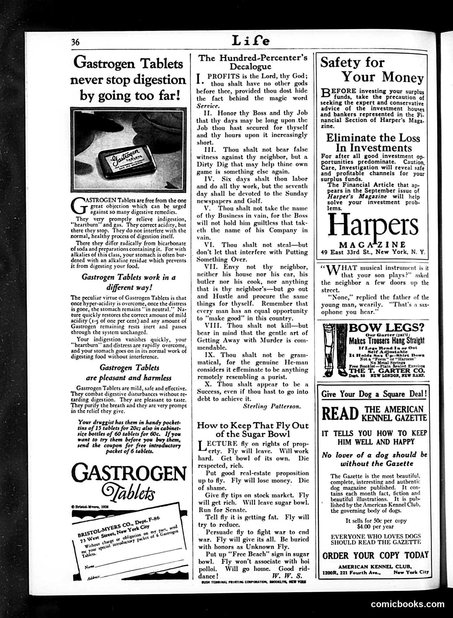 Life — August 26, 1926 — page 38 of 41