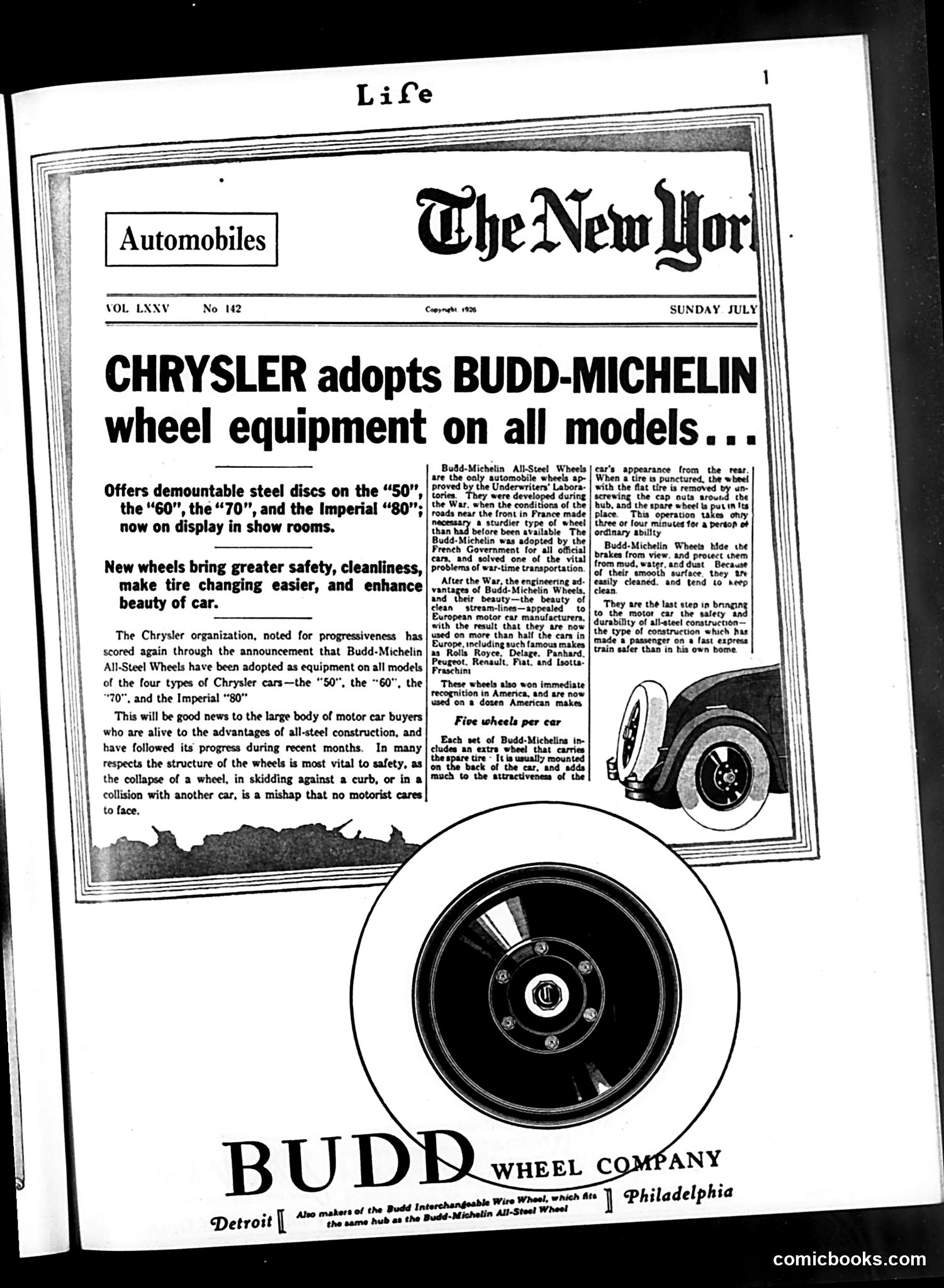 Life — September 2, 1926 — page 3 of 41