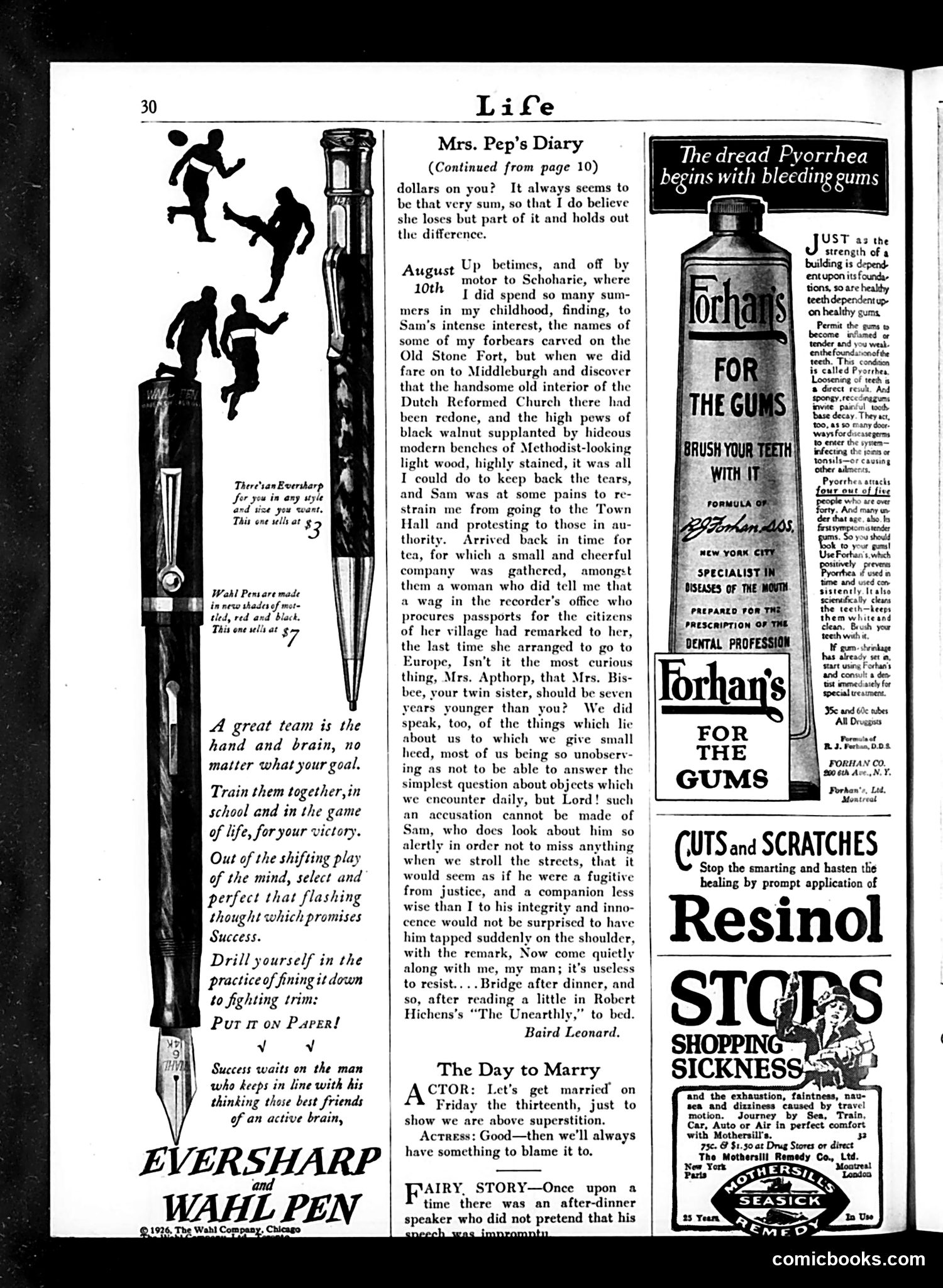 Life — September 2, 1926 — page 32 of 41