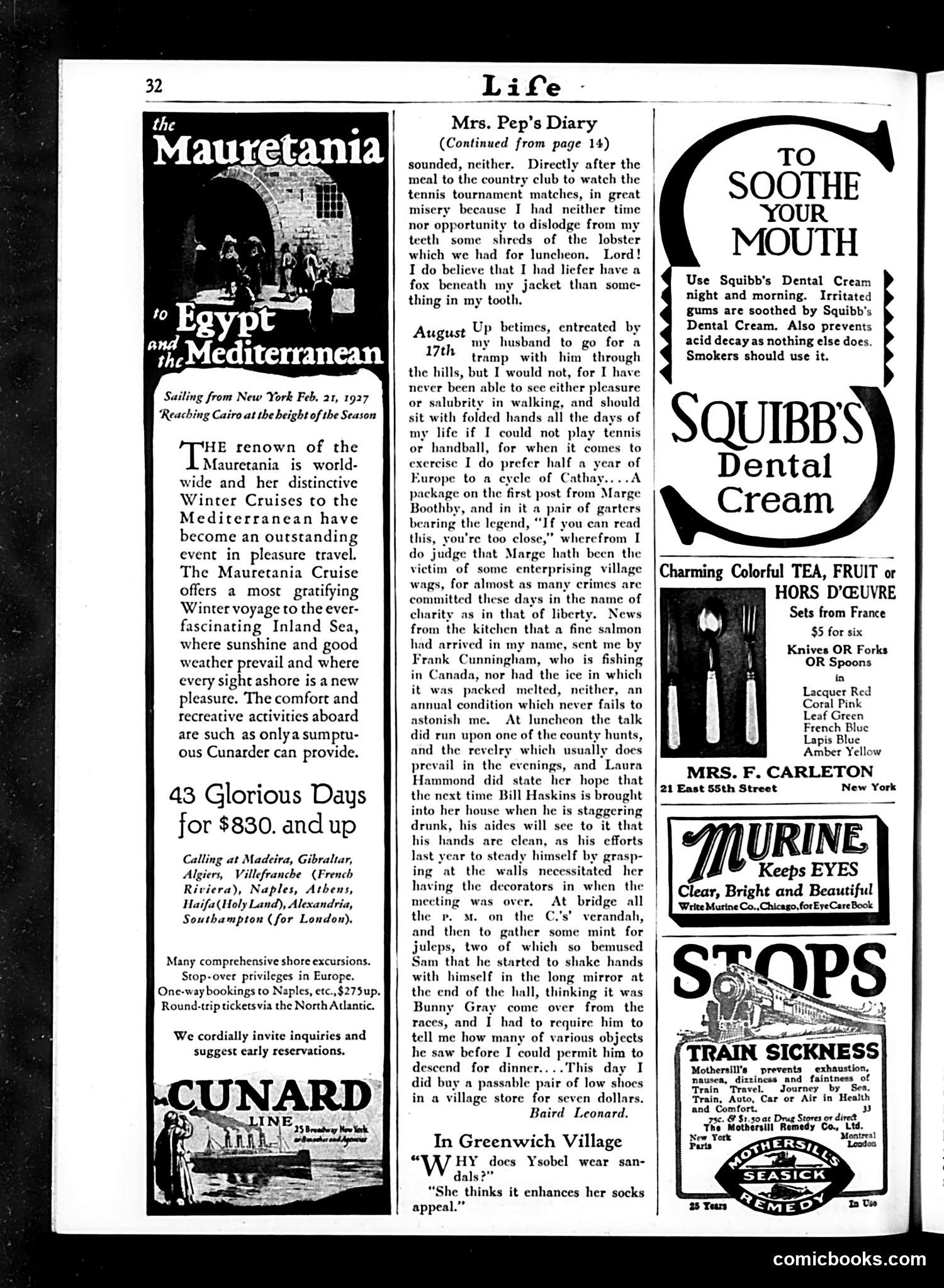 Life — September 9, 1926 — page 34 of 40