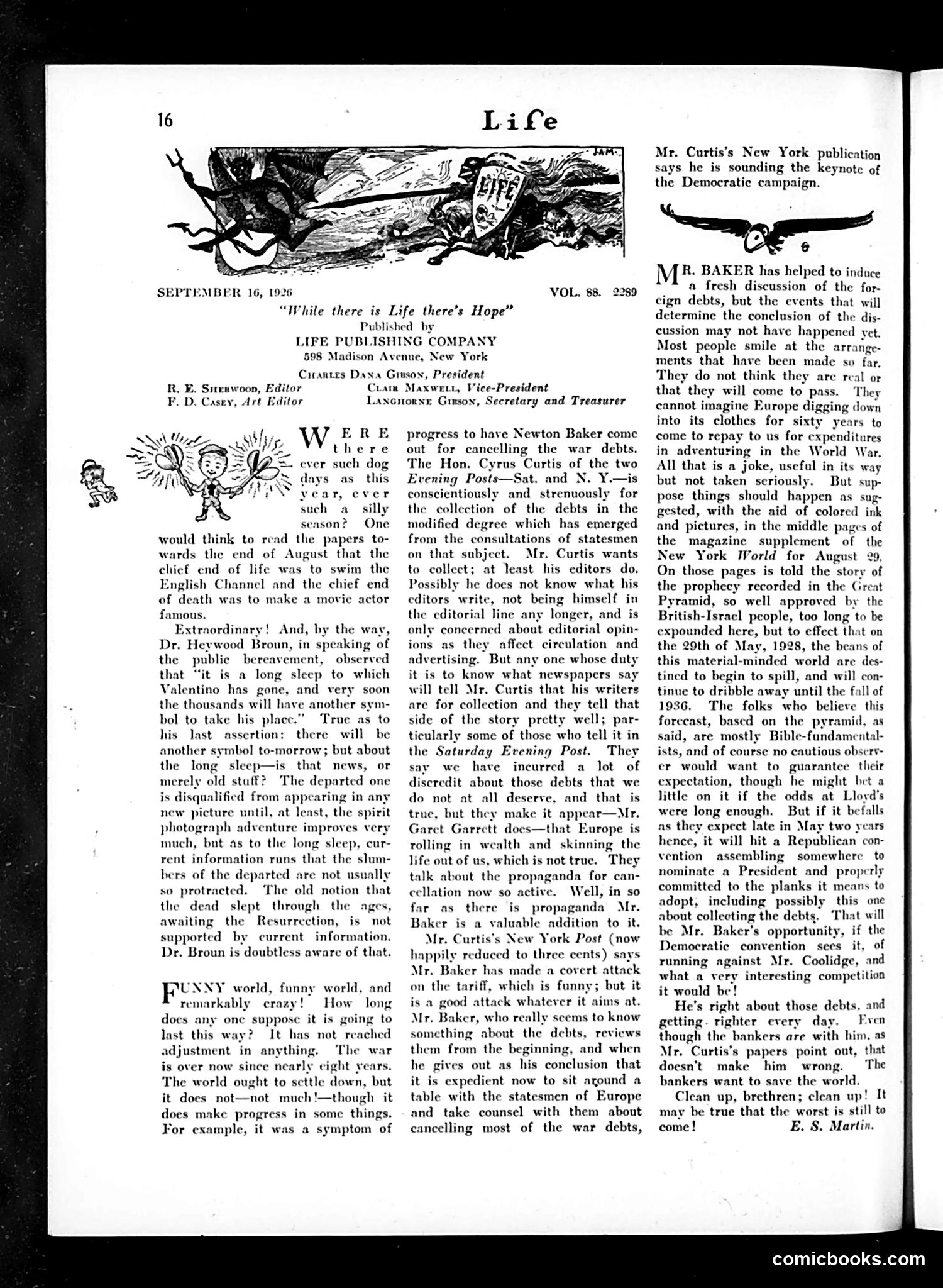 Life — September 16, 1926 — page 18 of 40