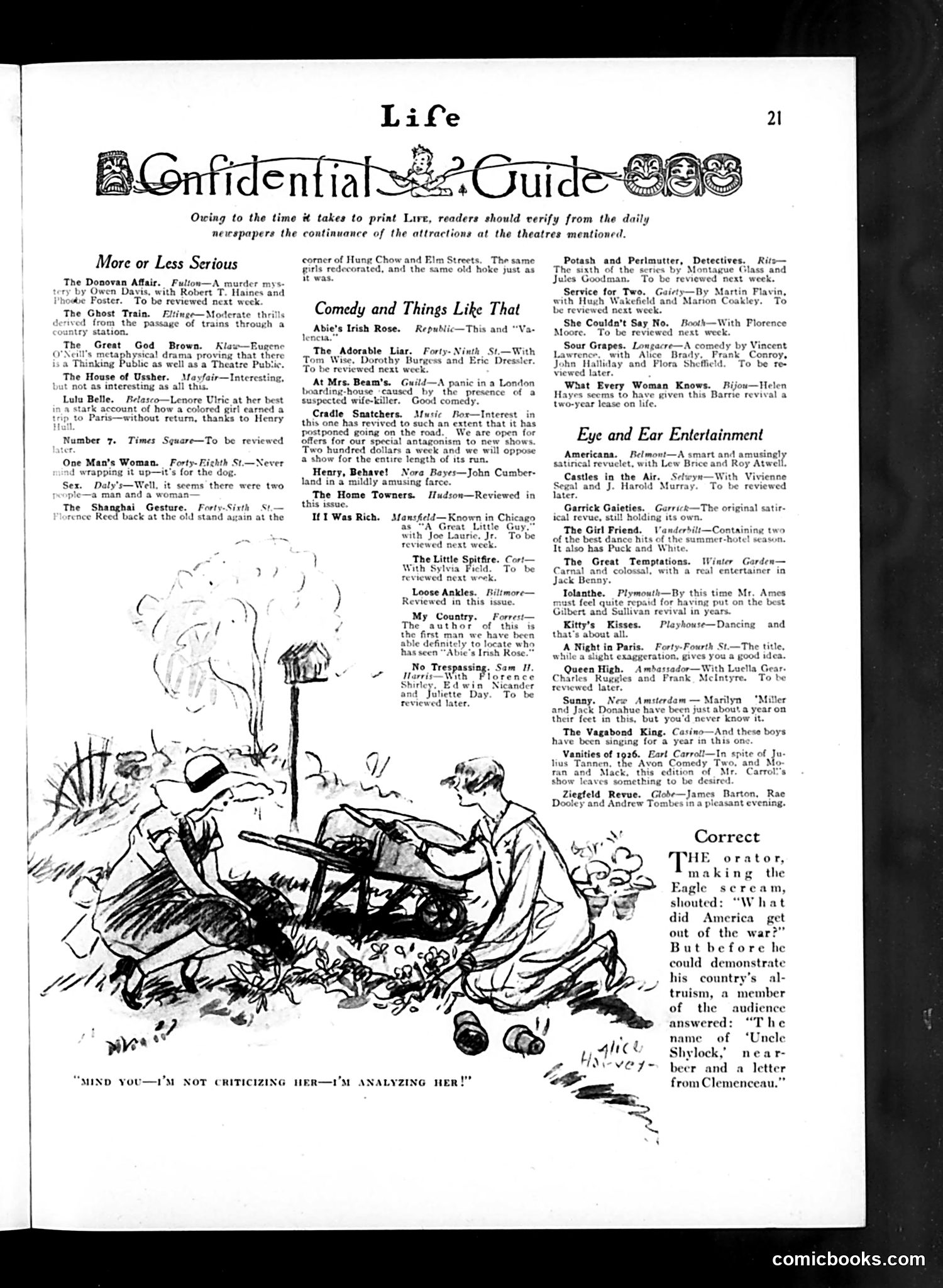 Life — September 16, 1926 — page 23 of 40