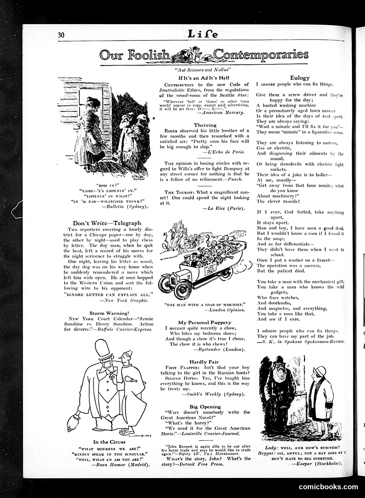 Life — September 23, 1926 — page 32 of 40