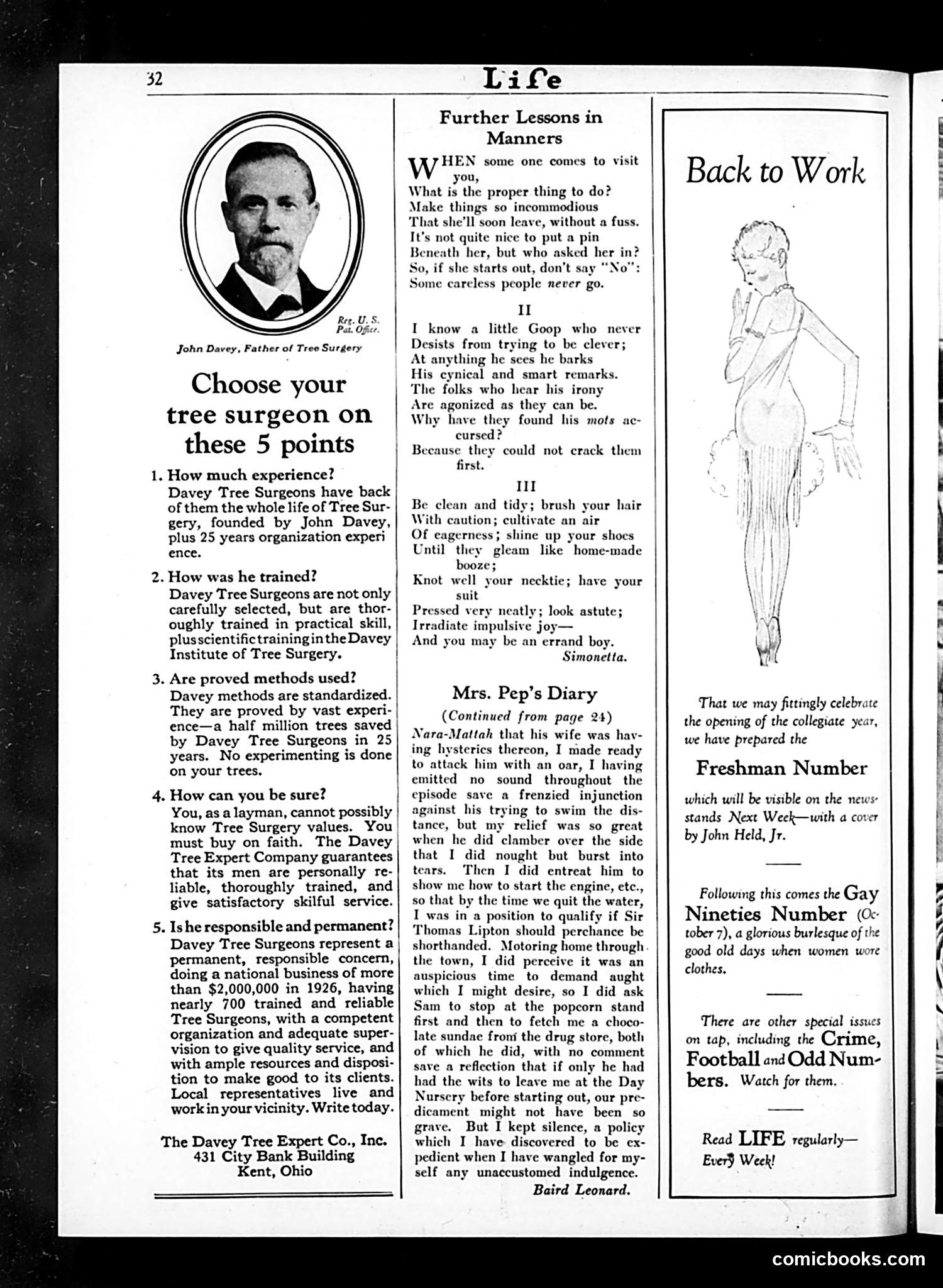Life — September 23, 1926 — page 34 of 40