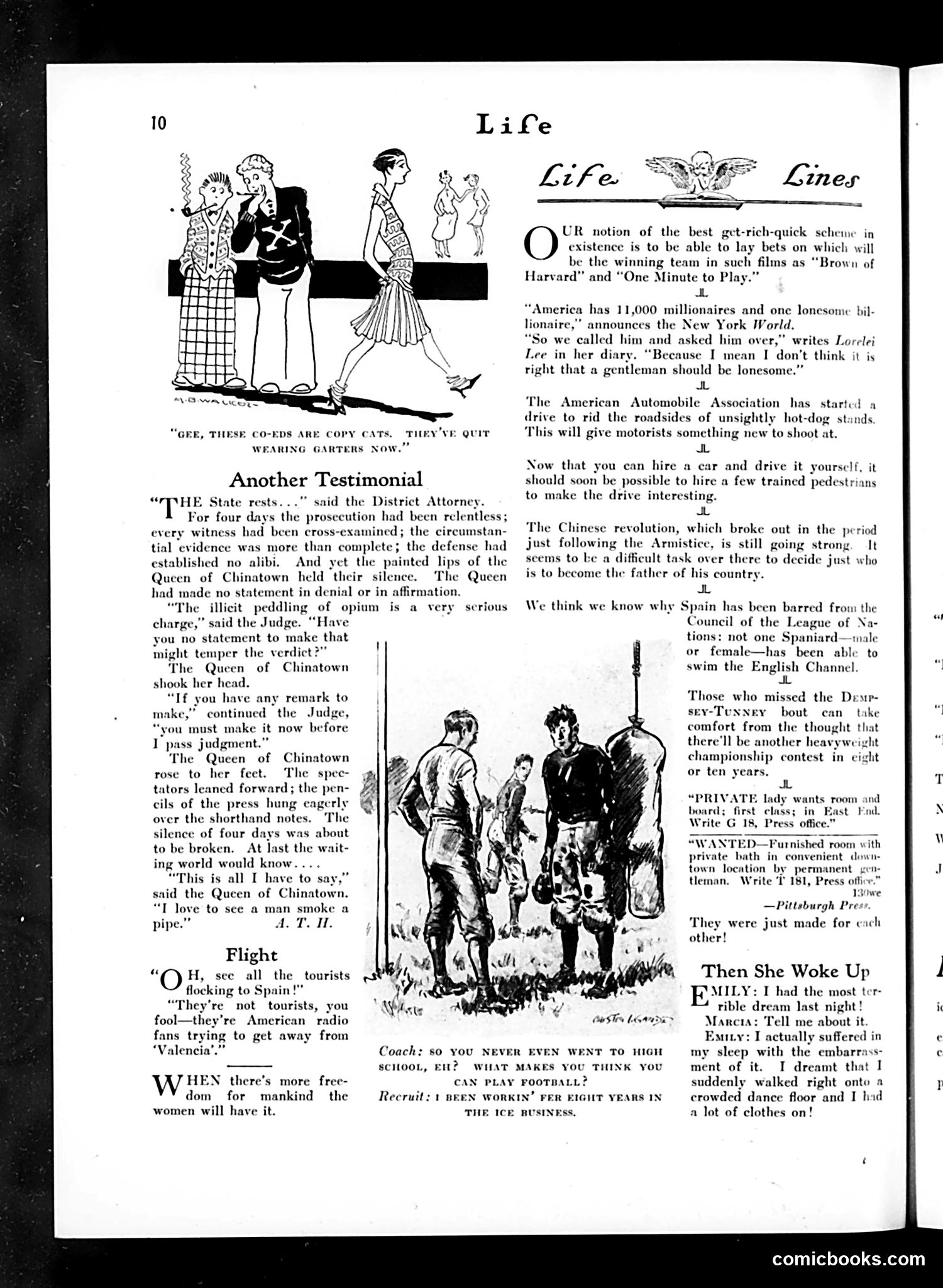 Life — September 30, 1926 — page 12 of 36