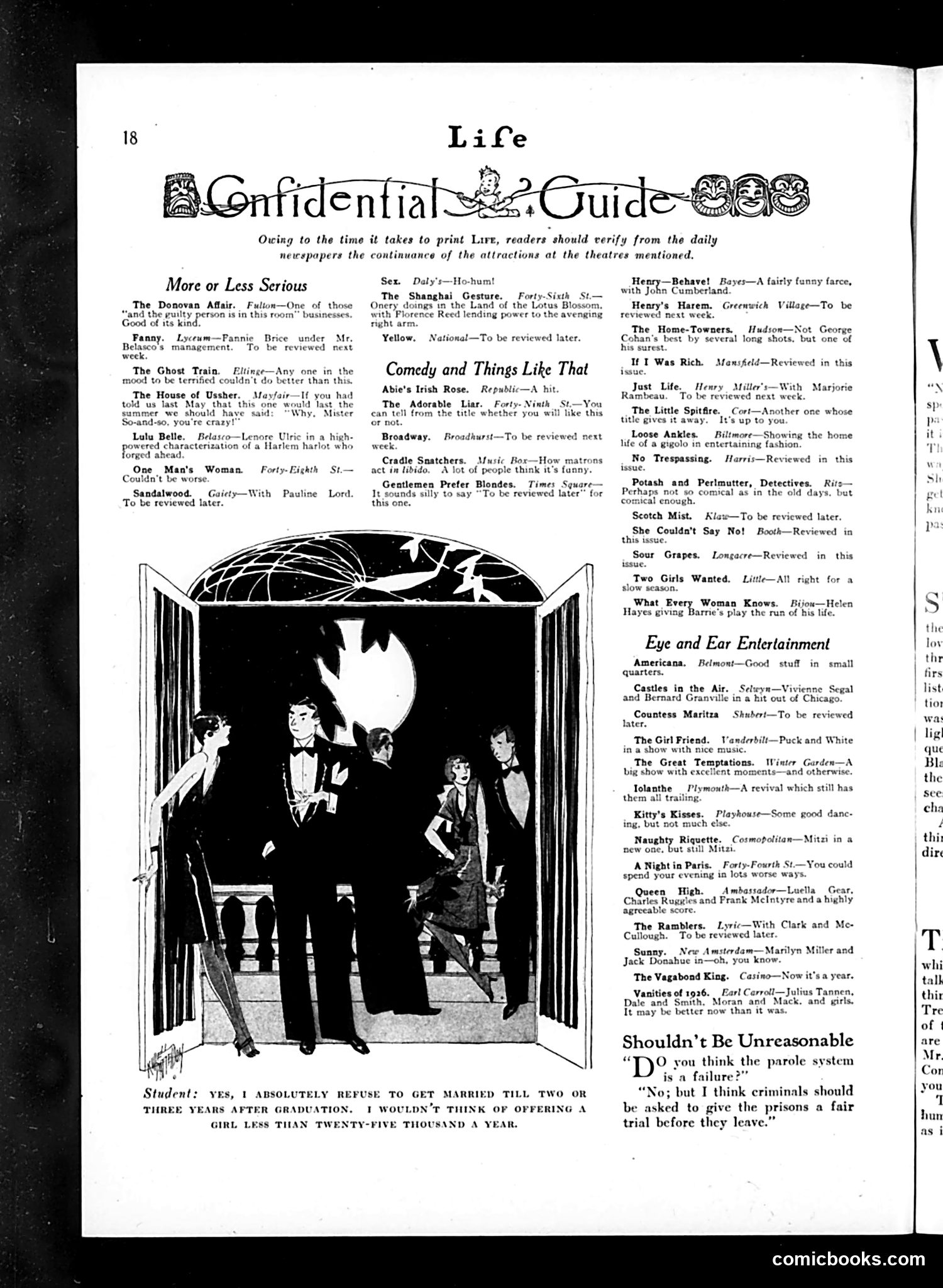 Life — September 30, 1926 — page 20 of 36