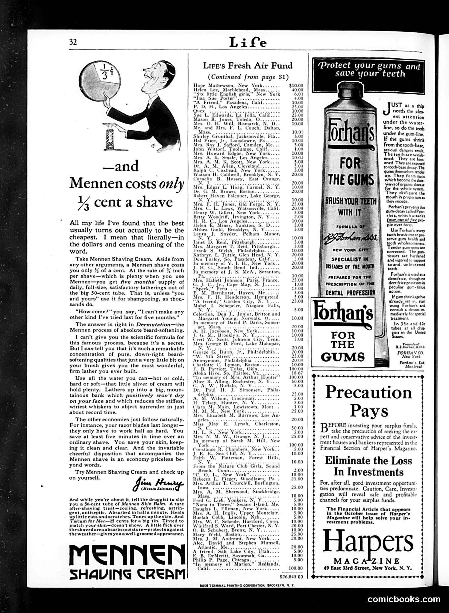 Life — September 30, 1926 — page 34 of 36