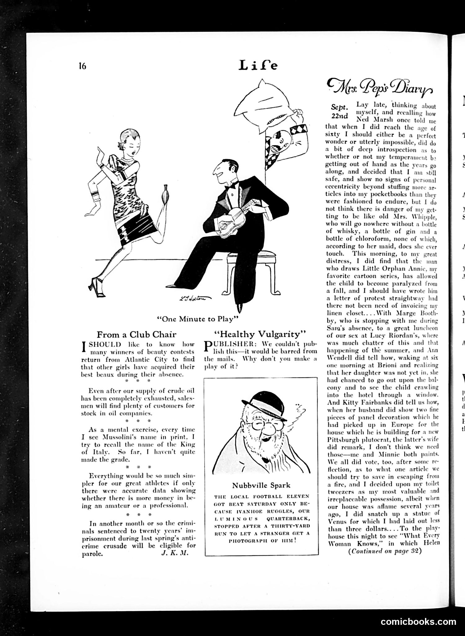 Life — October 14, 1926 — page 18 of 44