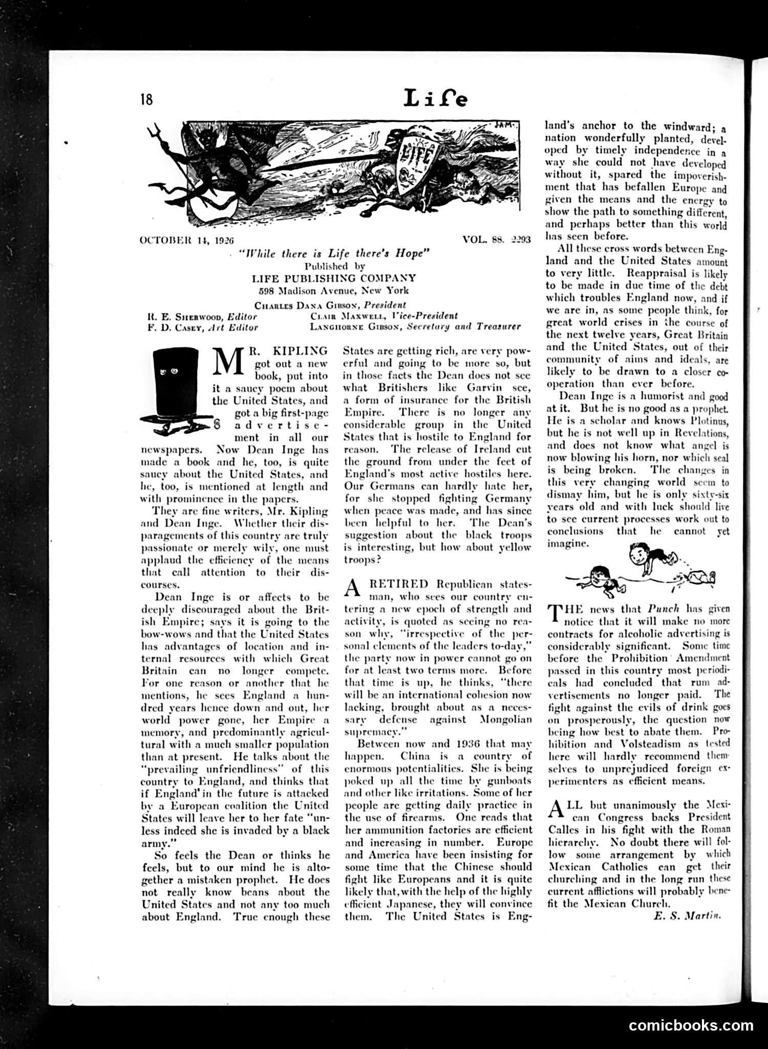 Life — October 14, 1926 — page 20 of 44