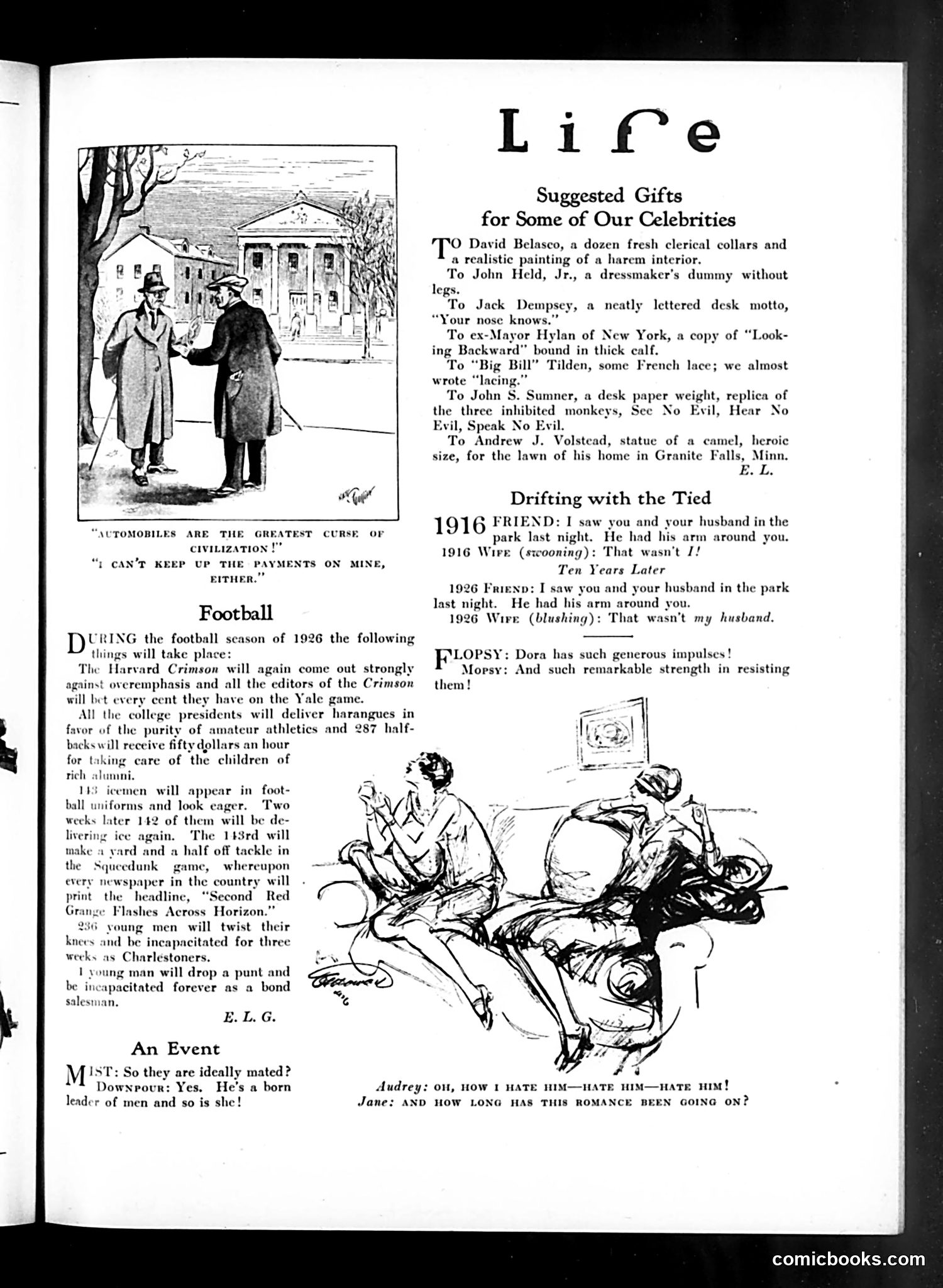 Life — October 21, 1926 — page 9 of 44