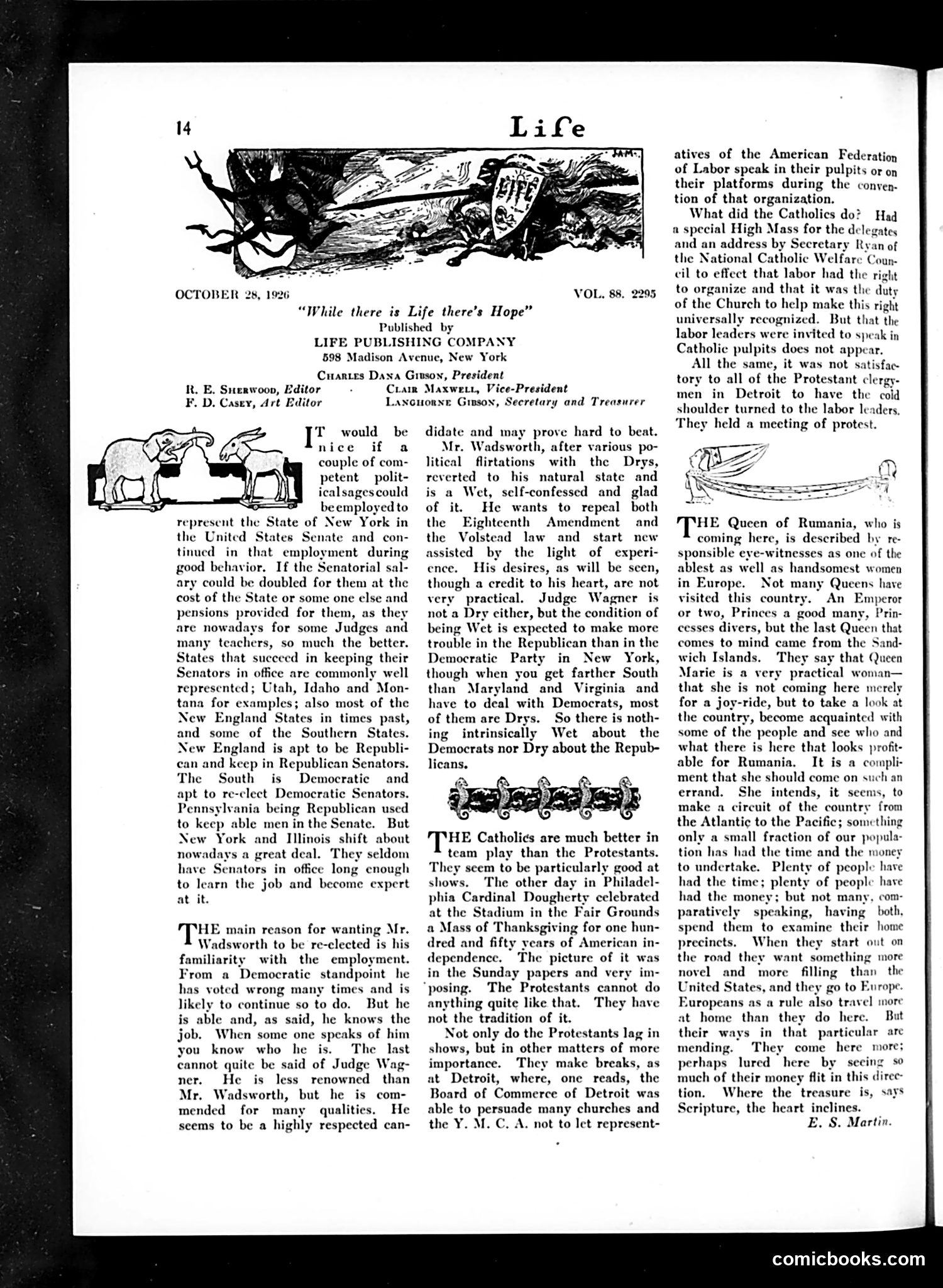 Life — October 28, 1926 — page 16 of 36