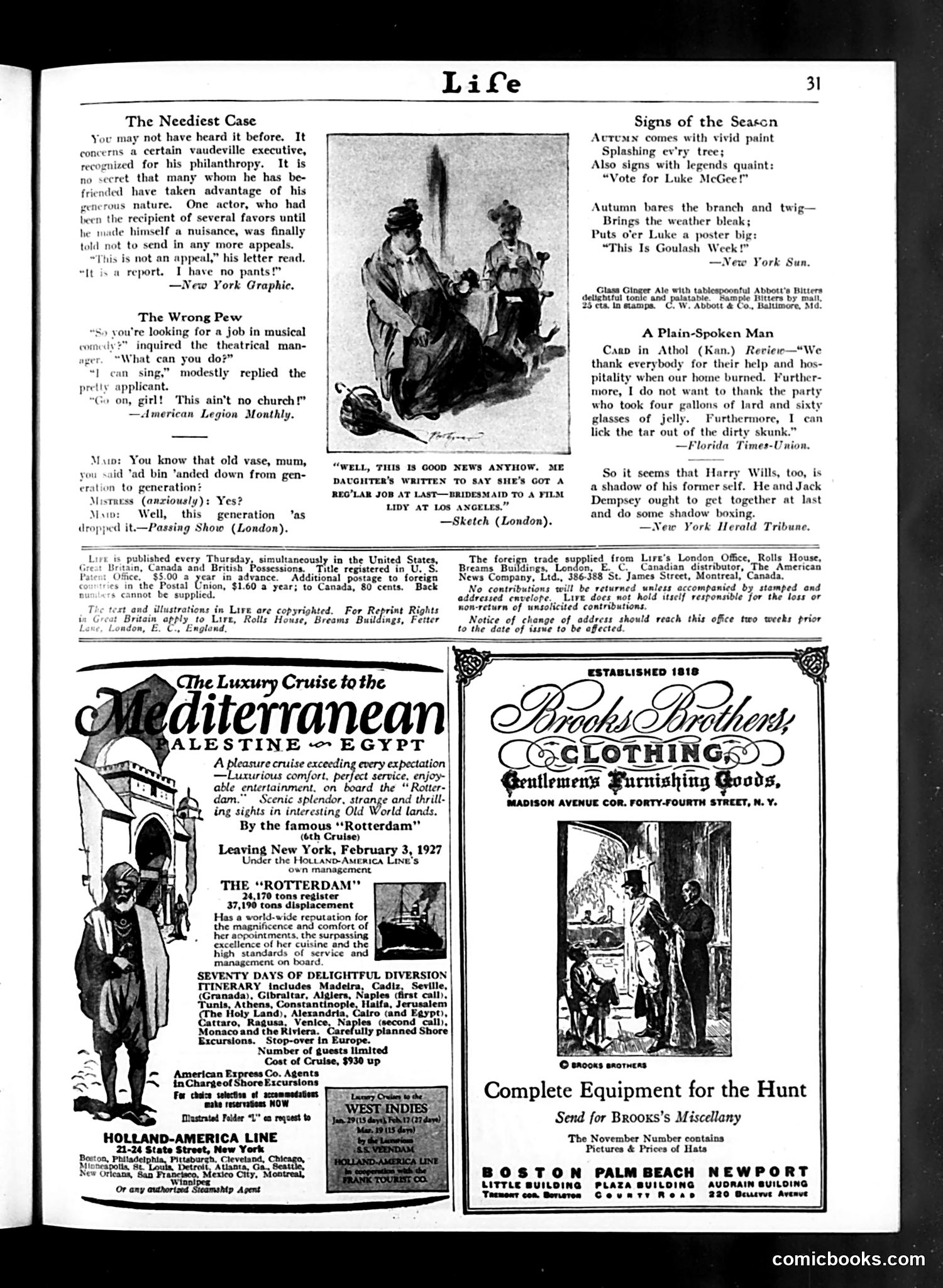 Life — November 4, 1926 — page 33 of 40