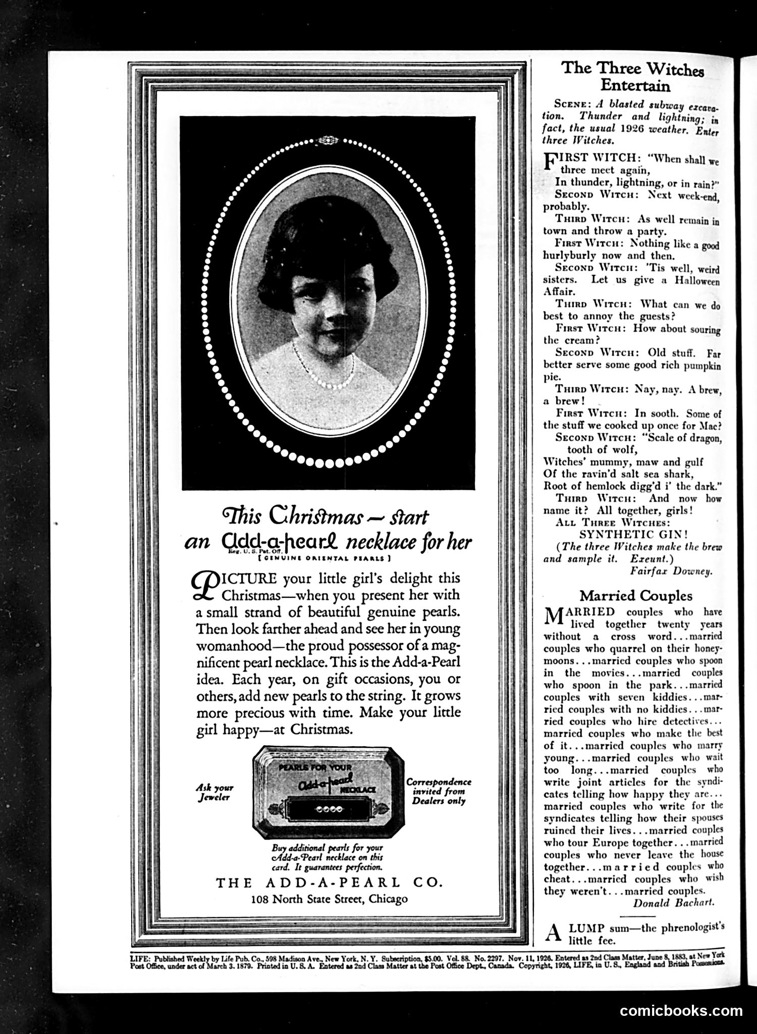 Life — November 11, 1926 — page 4 of 45