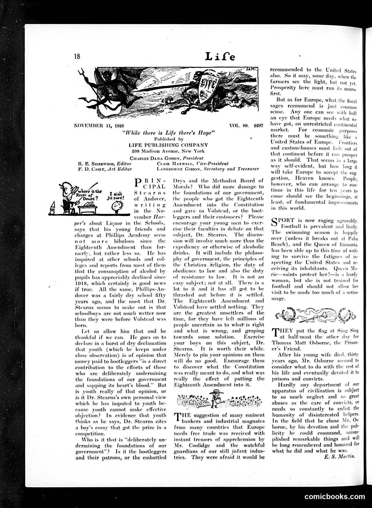 Life — November 11, 1926 — page 20 of 45