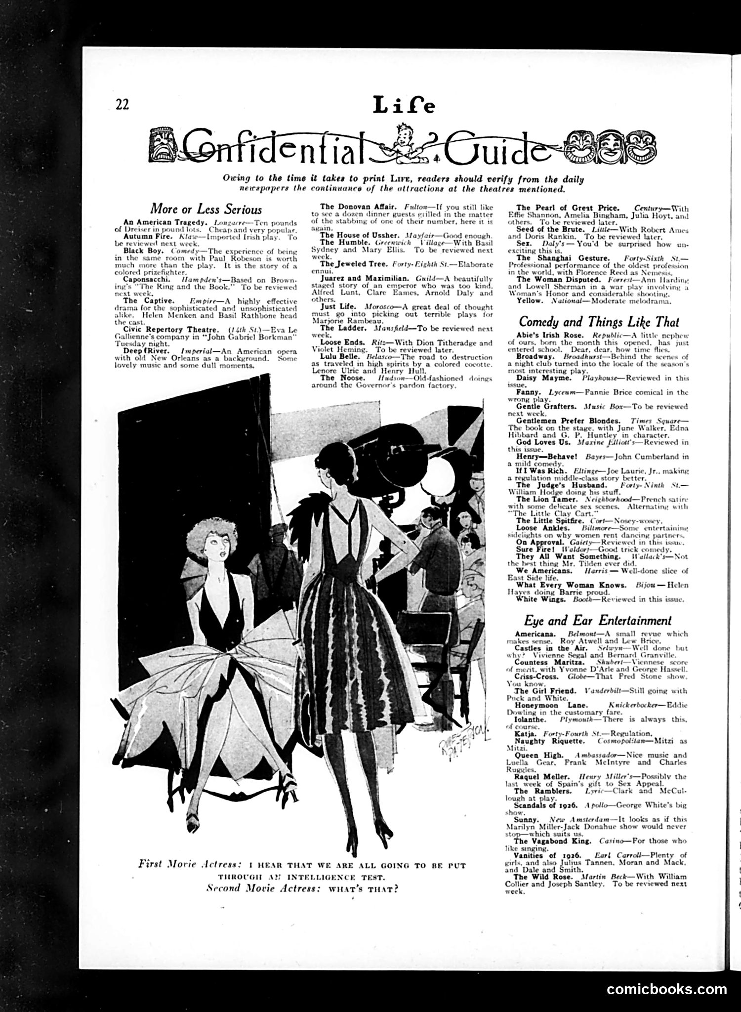 Life — November 11, 1926 — page 24 of 45