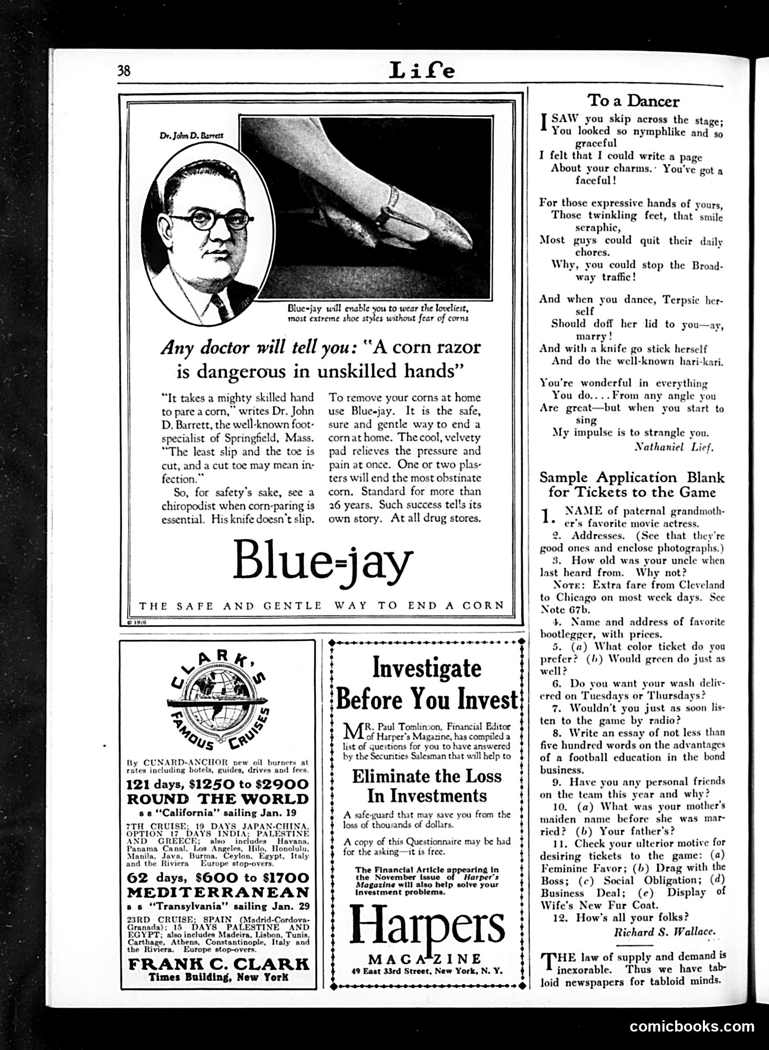 Life — November 11, 1926 — page 40 of 45