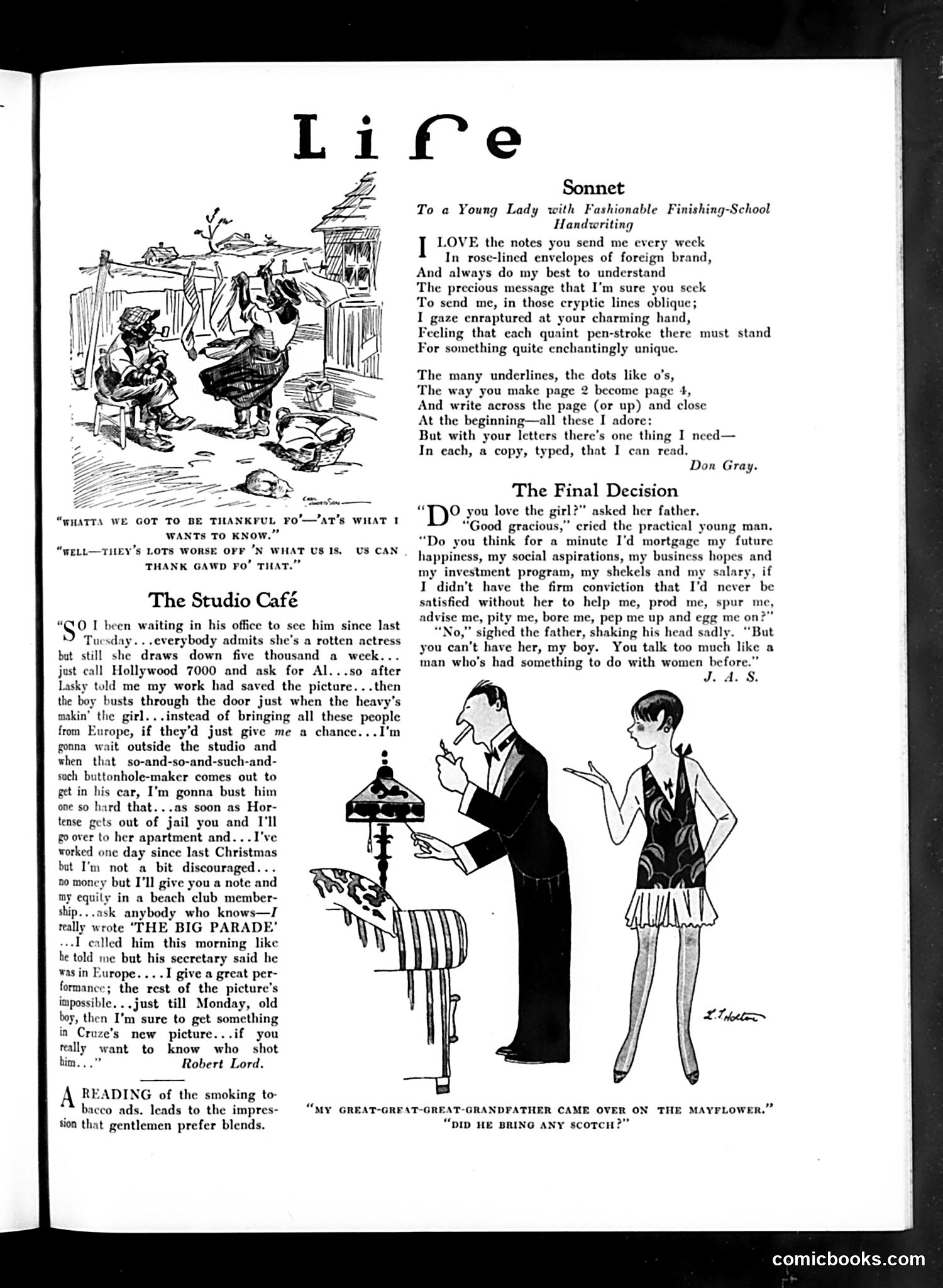 Life — November 18, 1926 — page 7 of 44