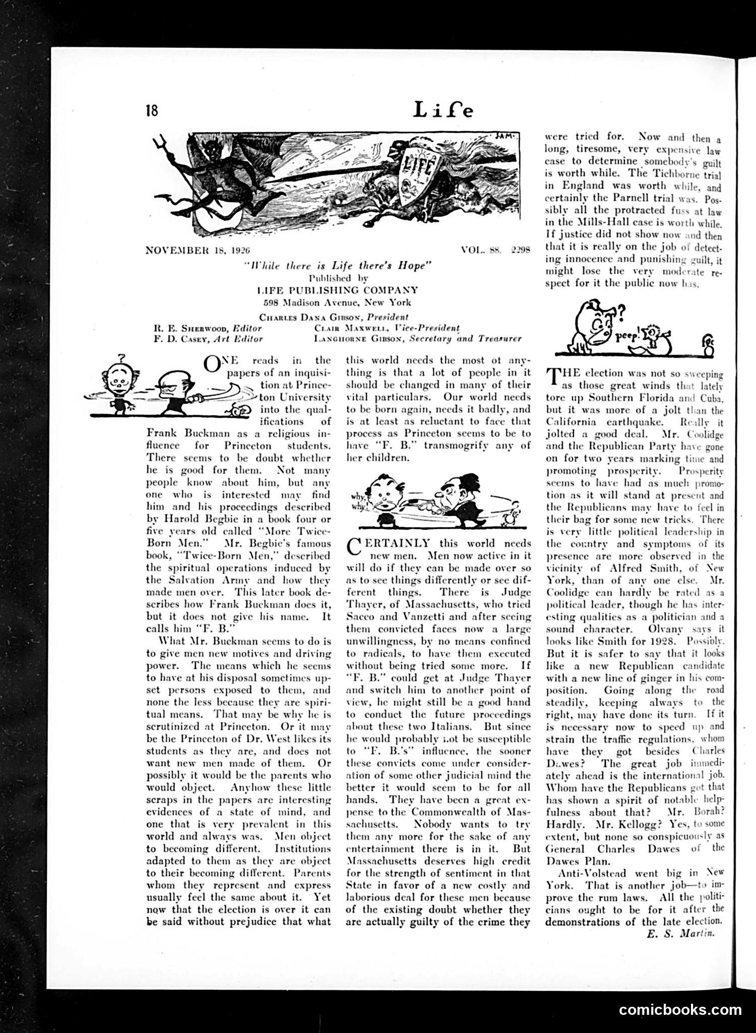 Life — November 18, 1926 — page 20 of 44