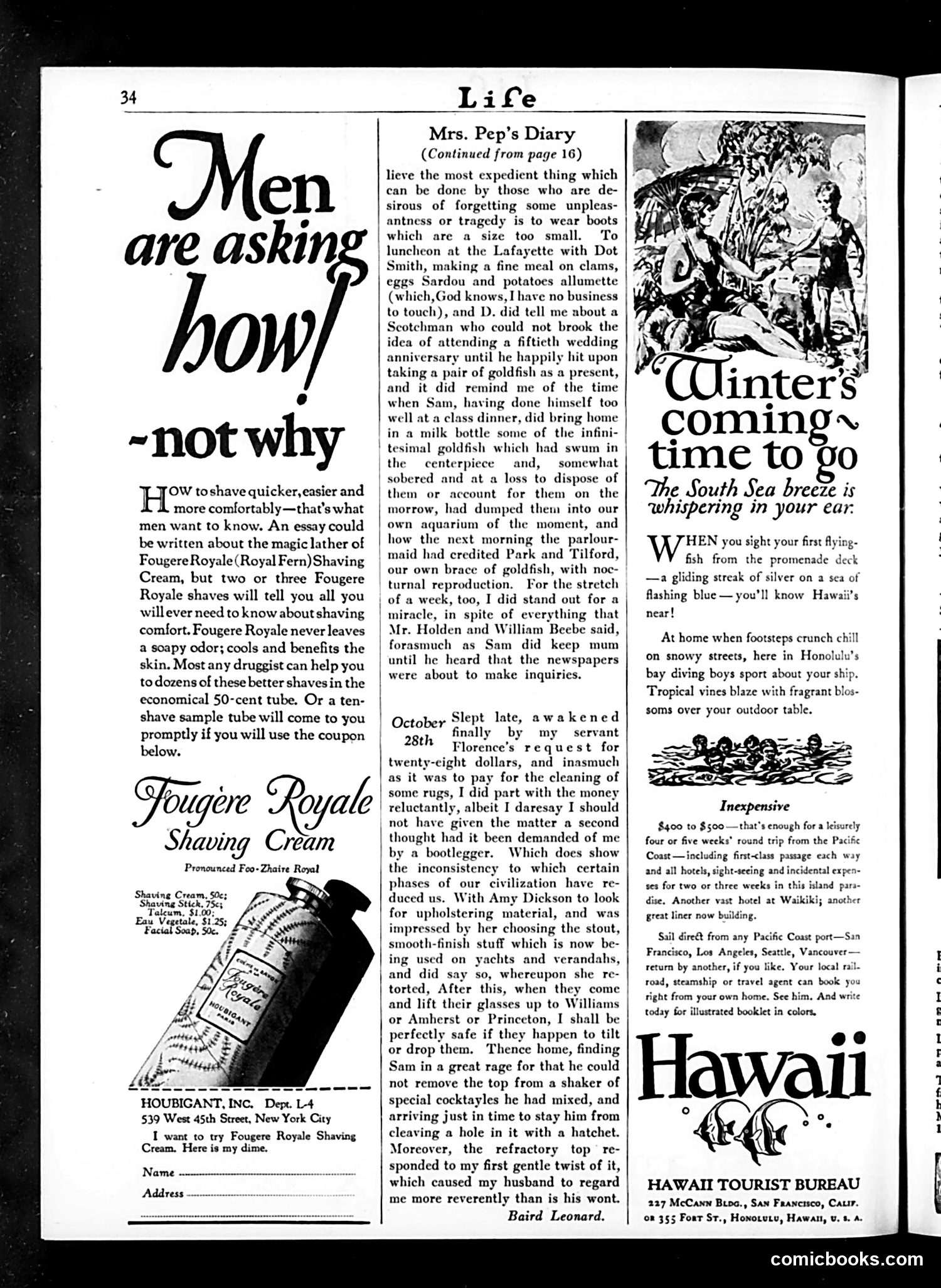 Life — November 18, 1926 — page 36 of 44