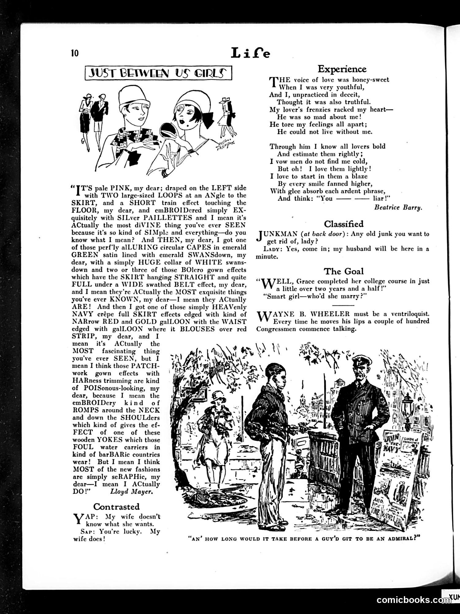 Life — November 25, 1926 — page 12 of 44