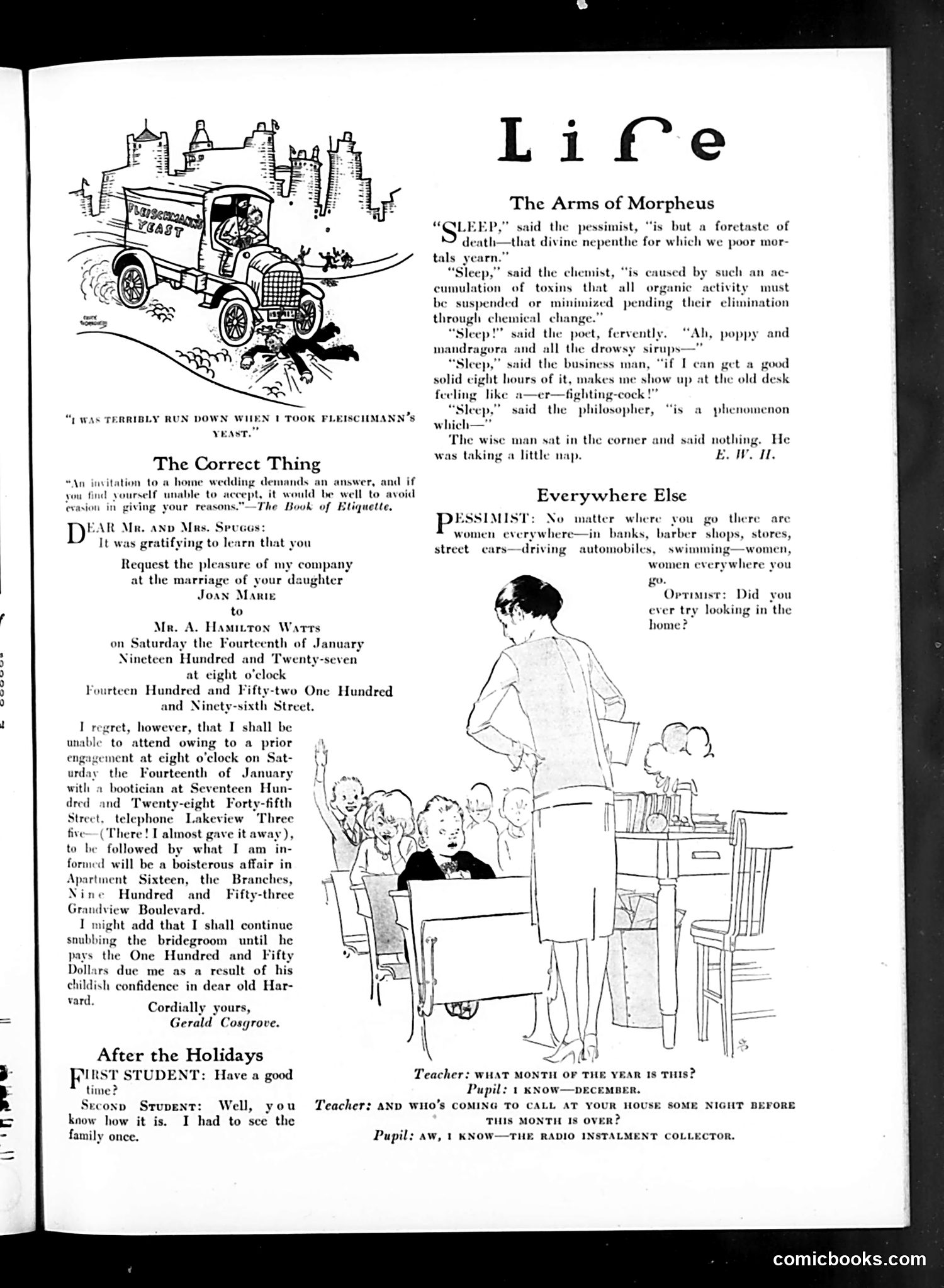 Life — December 9, 1926 — page 7 of 45