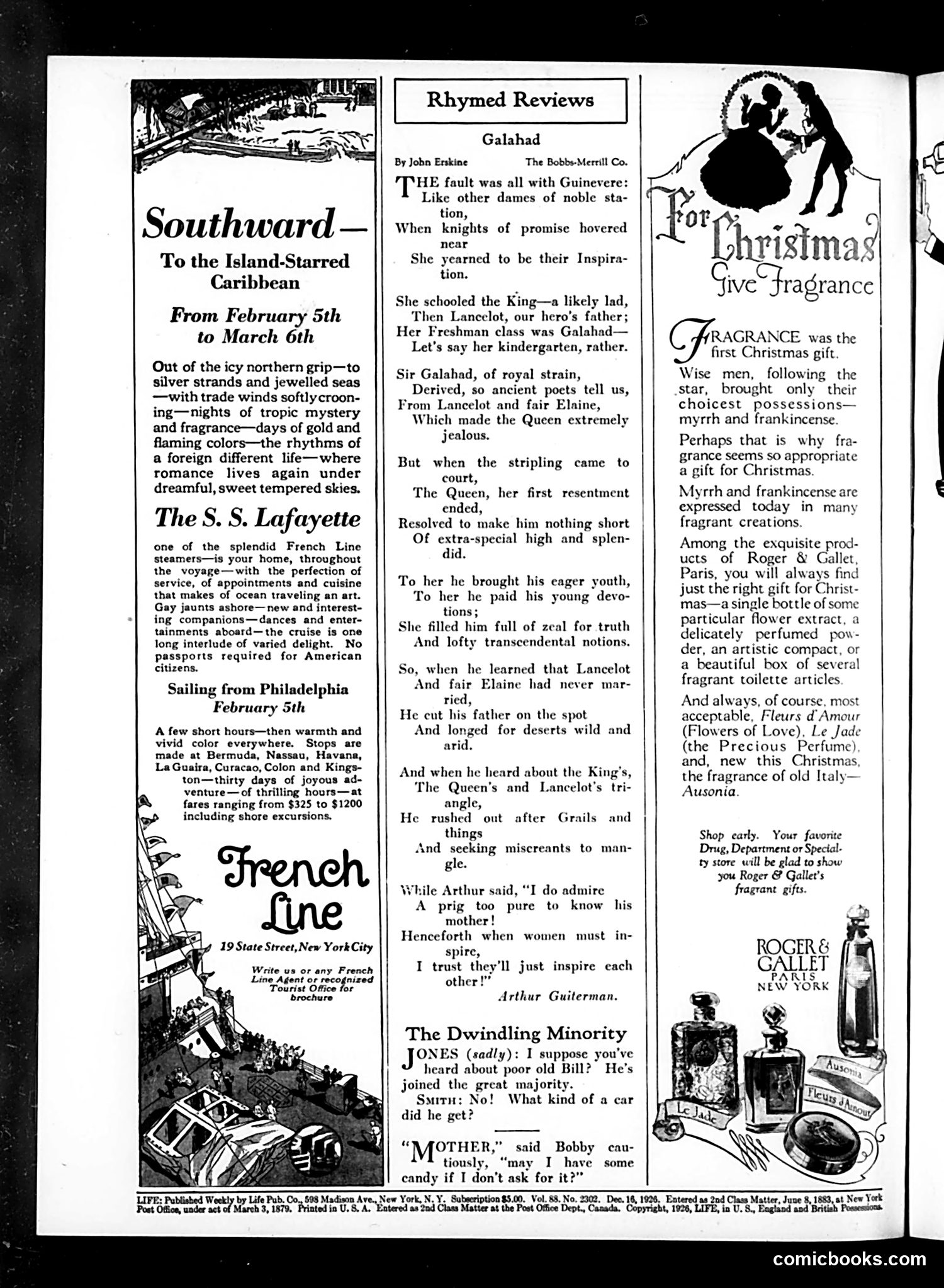 Life — December 16, 1926 — page 4 of 34