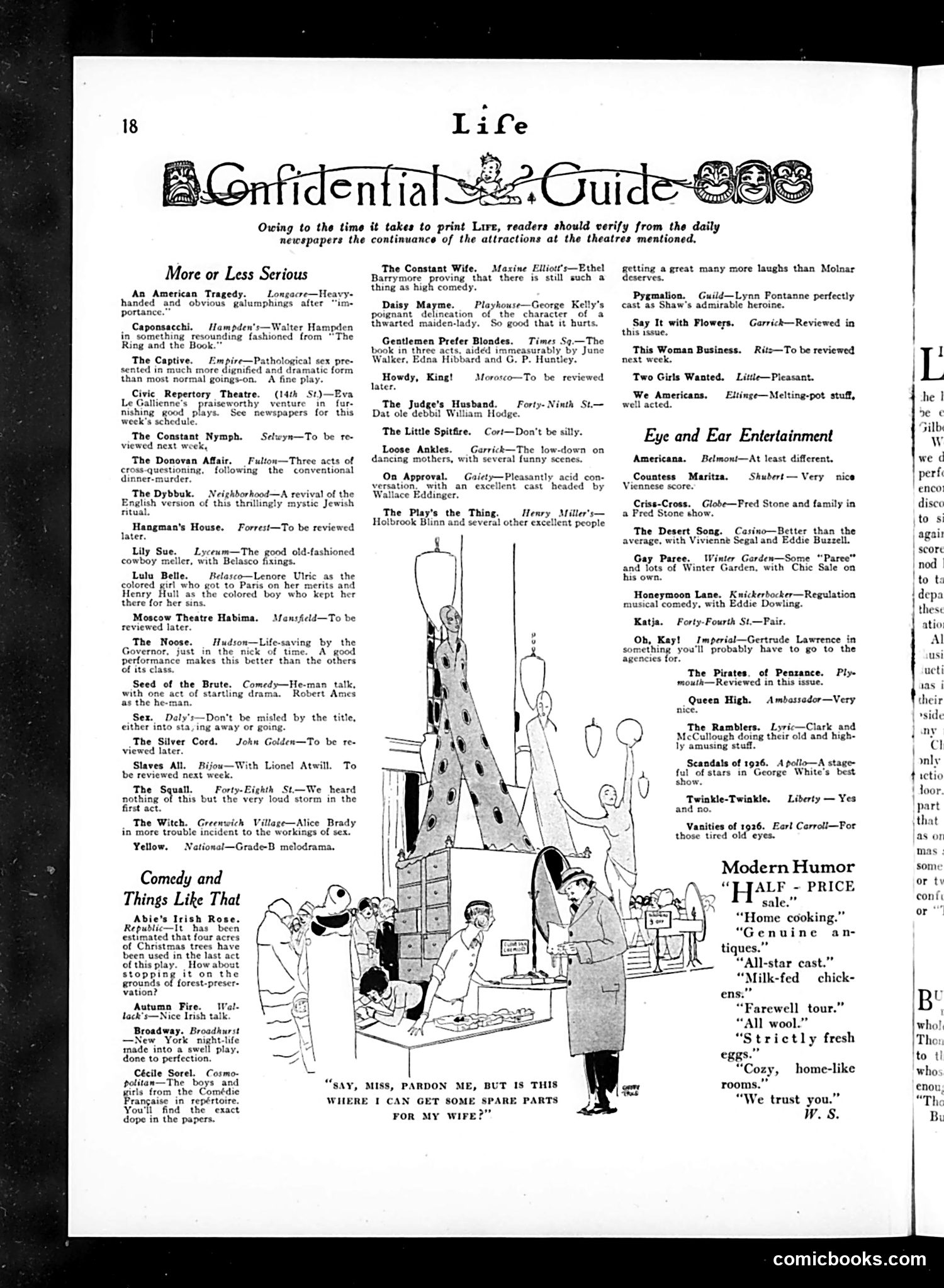 Life — December 23, 1926 — page 20 of 37
